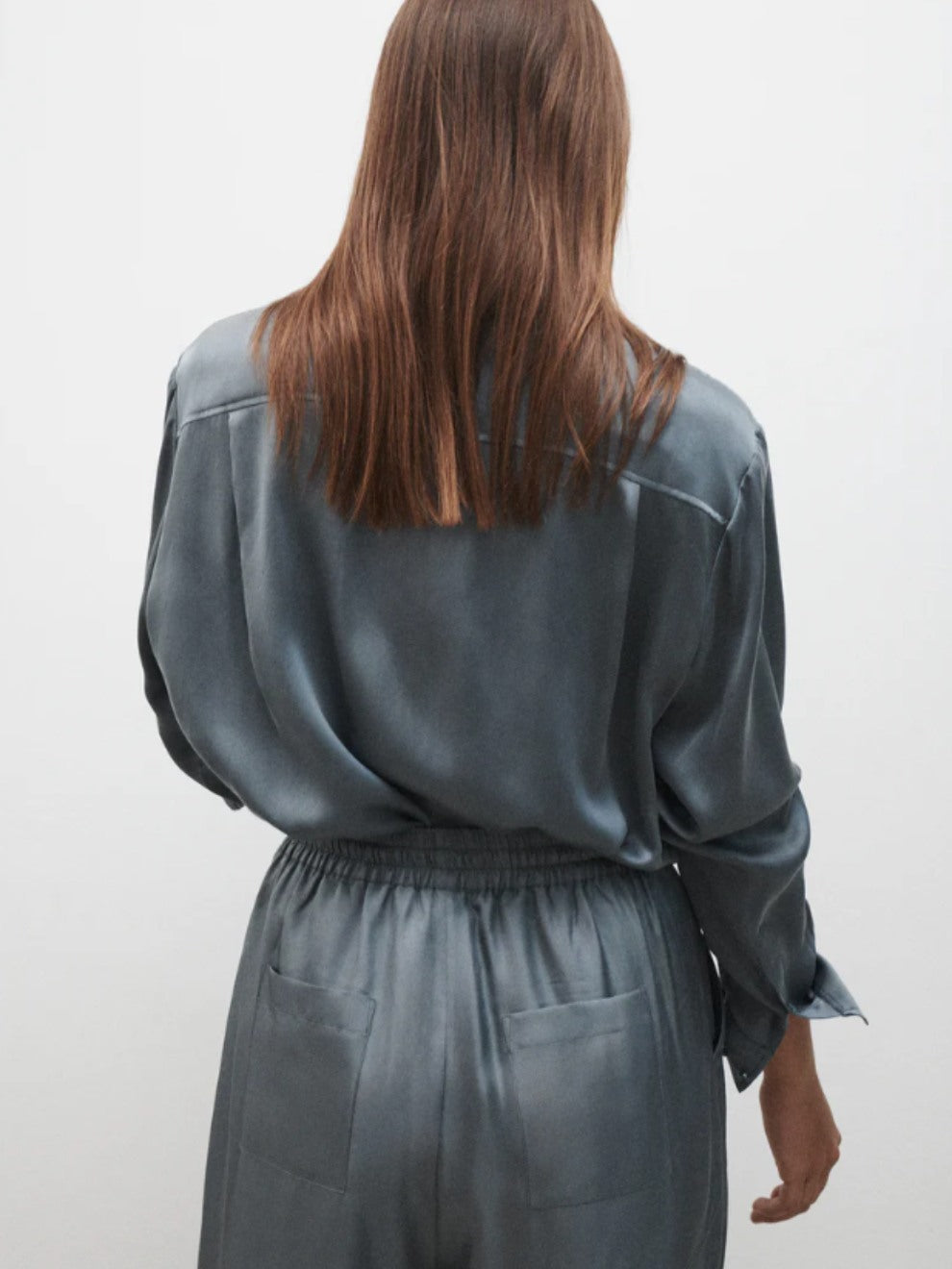 PRE-ORDER Boyfriend Shirt in Slate