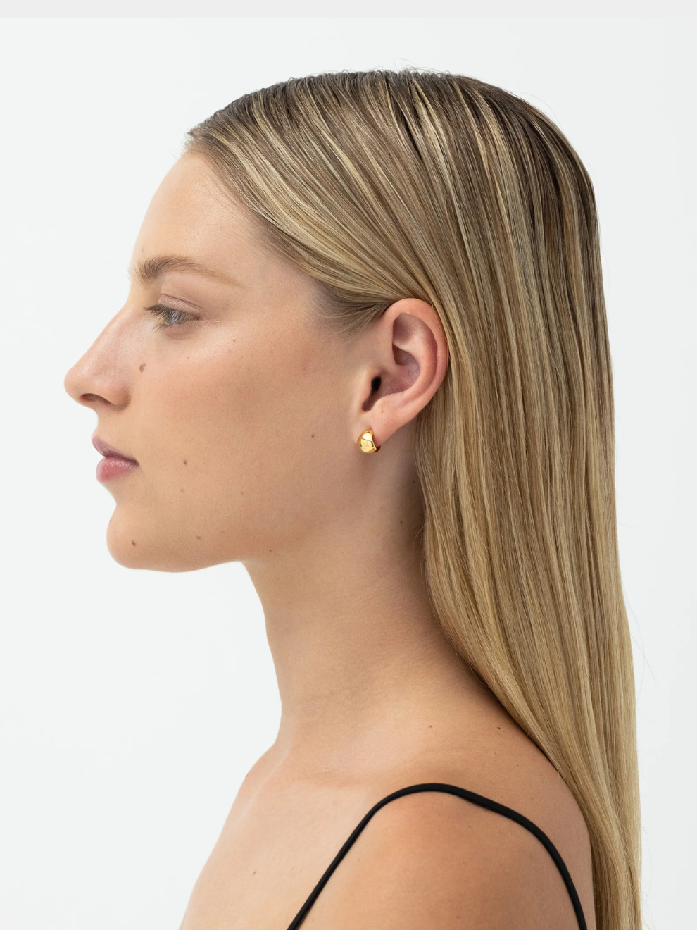 Fold Earrings in Gold