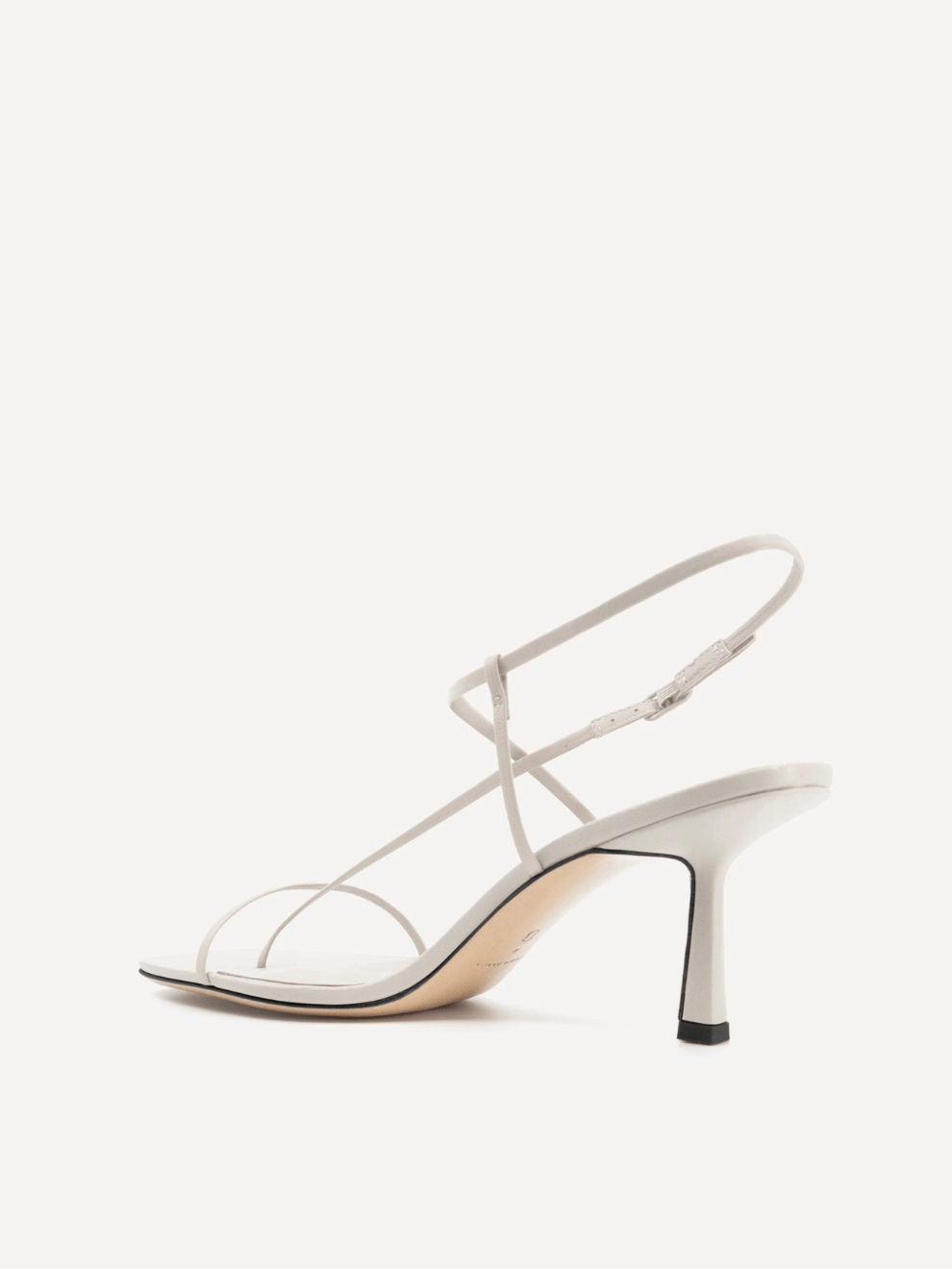 Cross Front 70 Heel in Stone