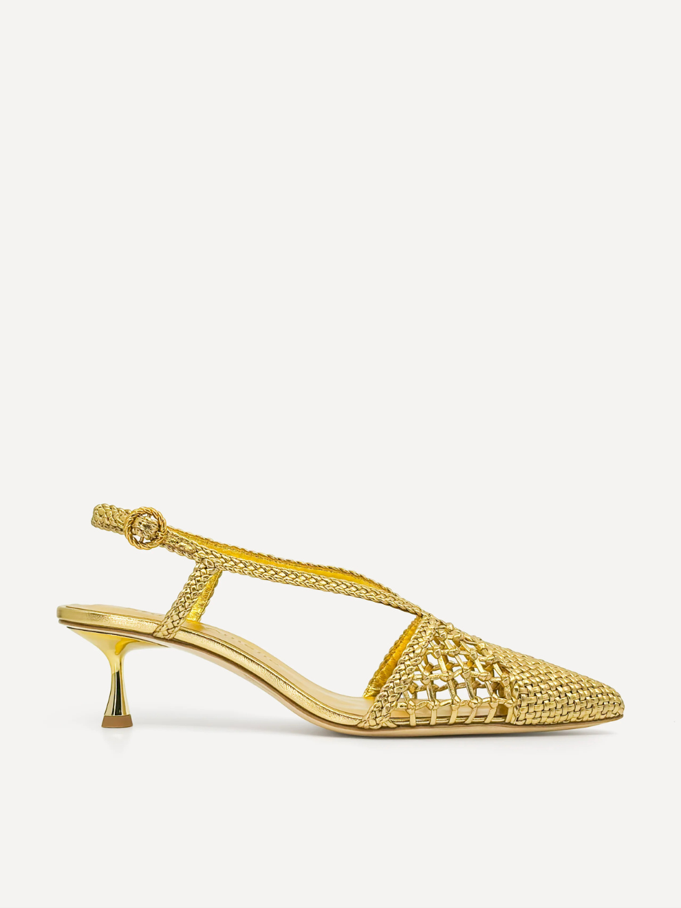 Nexus 50 Heel in Gold