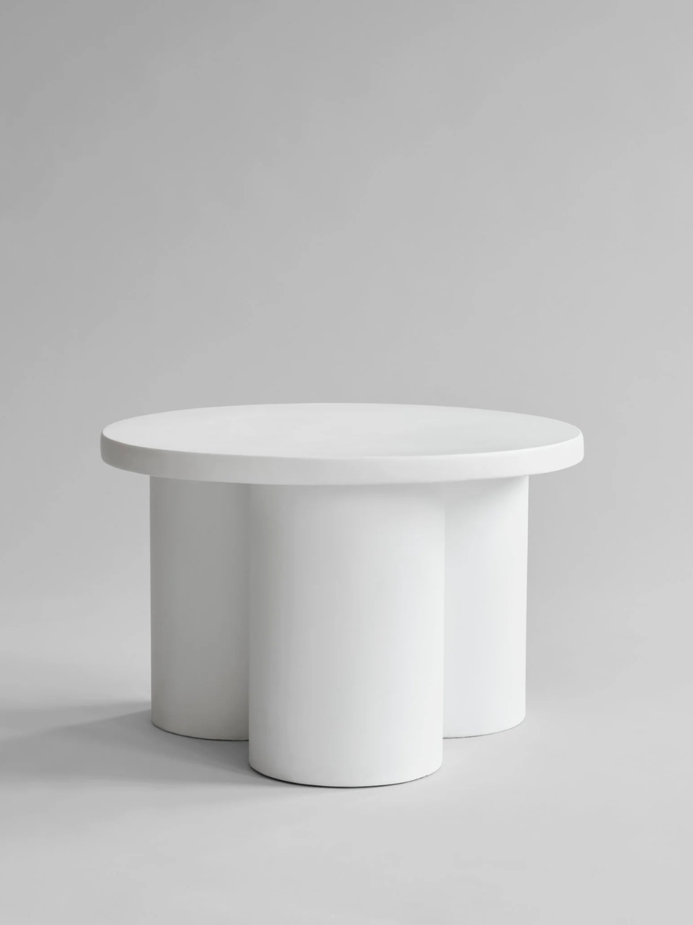 PRE-ORDER Big Foot Table Low in Bone White