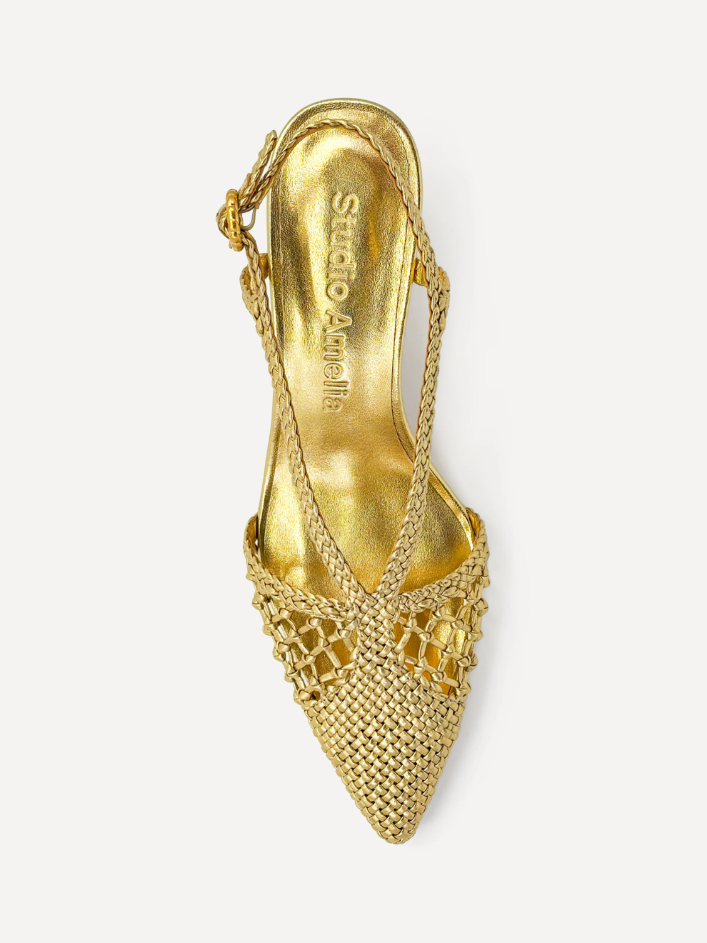 Nexus 50 Heel in Gold