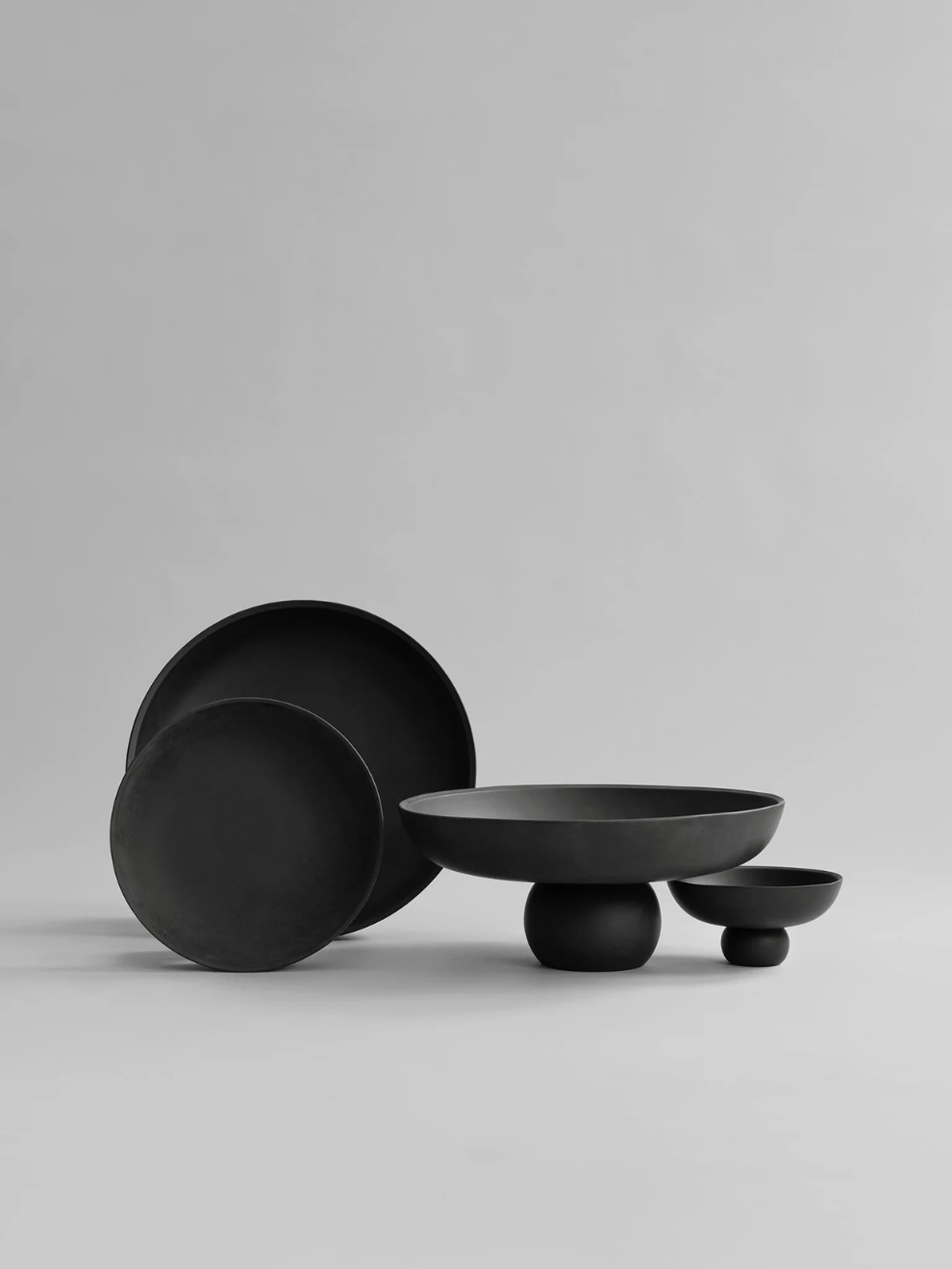 Baburu Bowl Mini in Bone Black