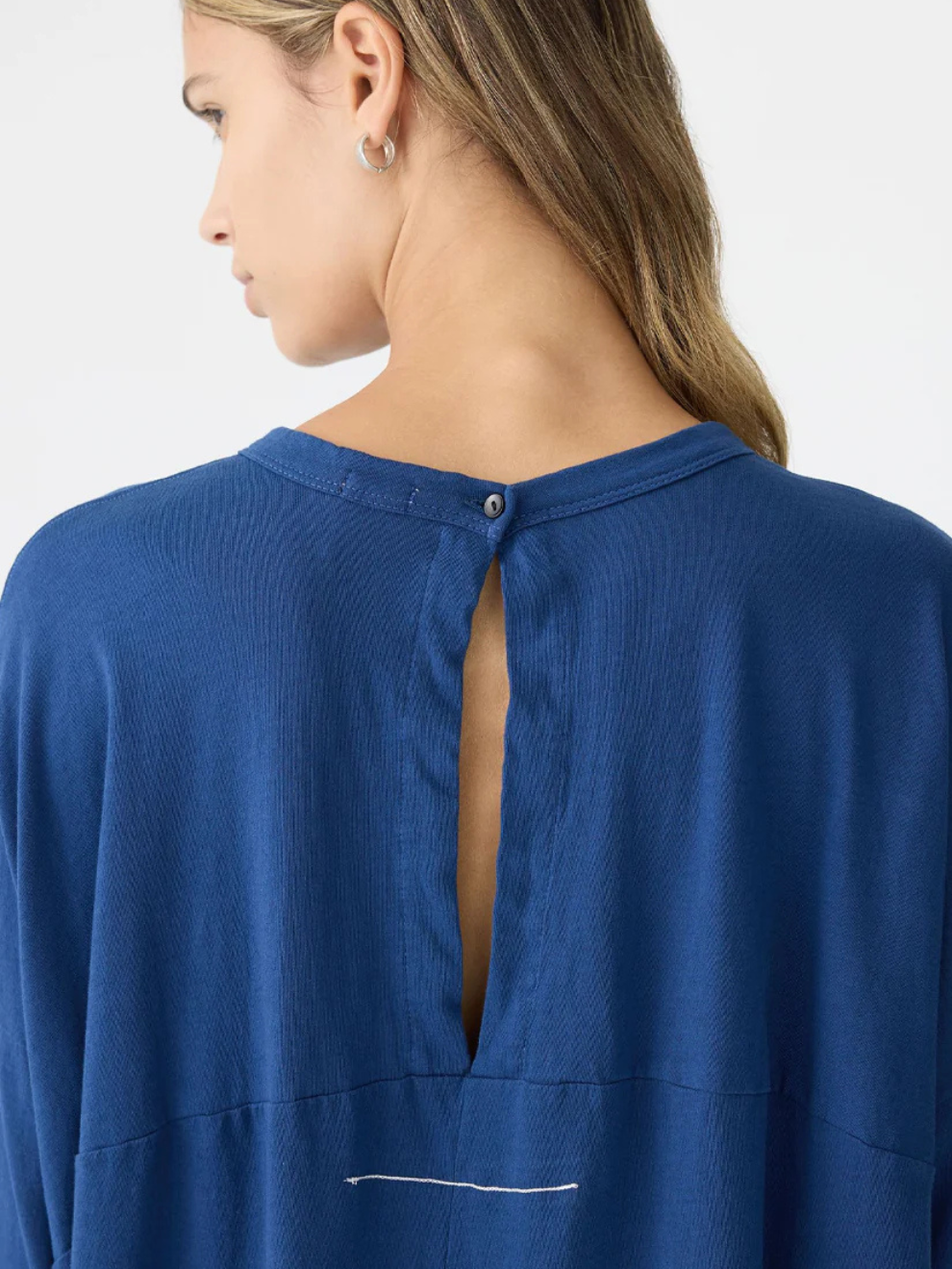 Slouch Circle Long Sleeve T Shirt in Washed Ink