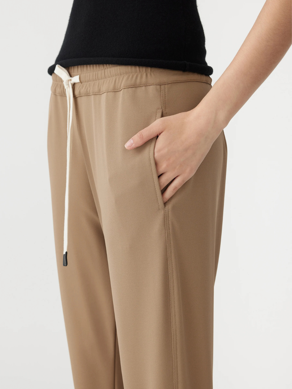 PRE-ORDER Stretch Twill Tapered Pant in Tan