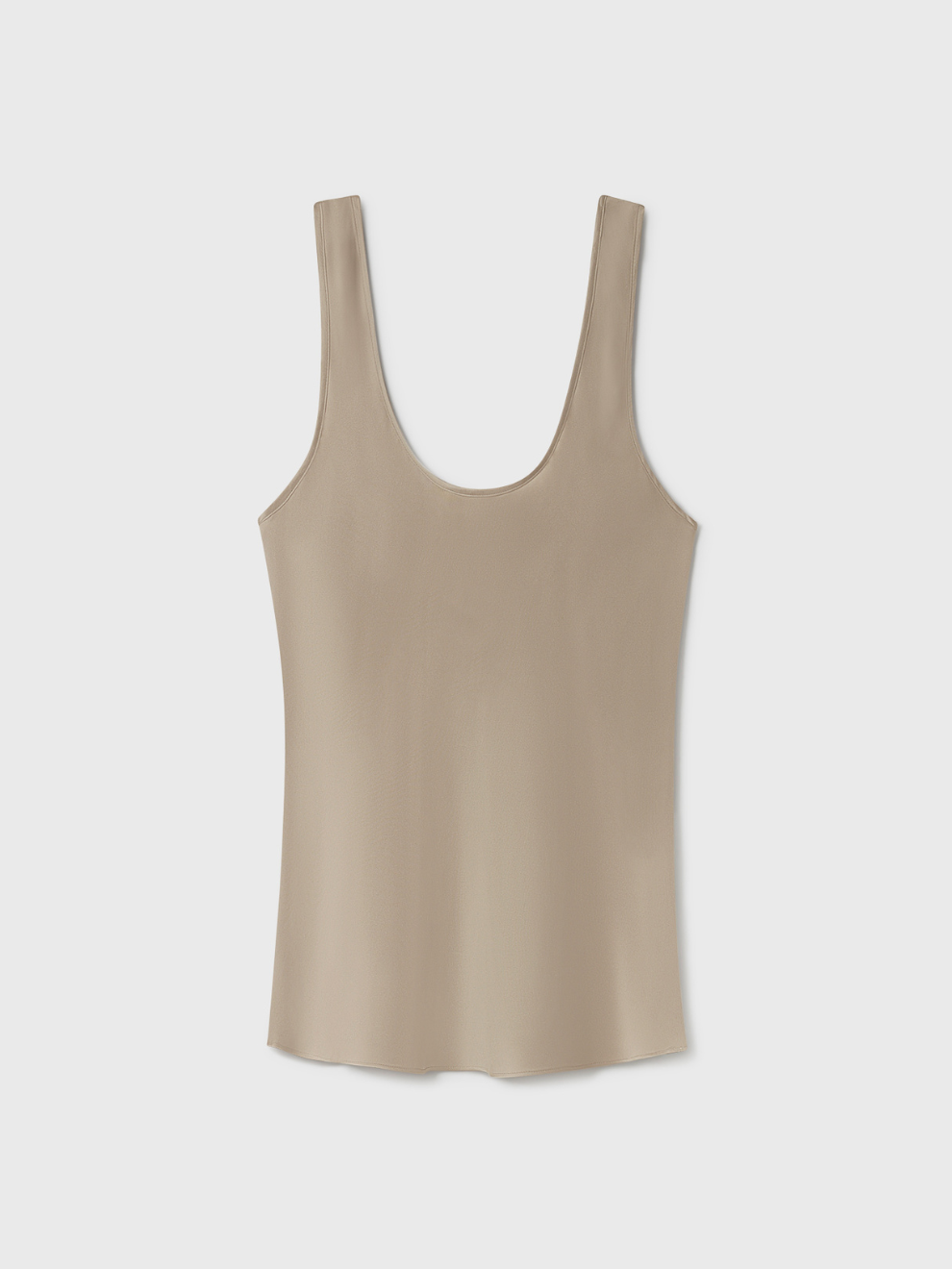 Scoop Neck Tank in Graphite