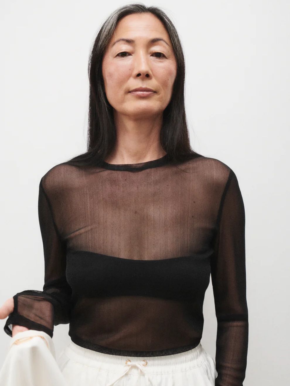 PRE-ORDER Mesh Long Sleeve Top