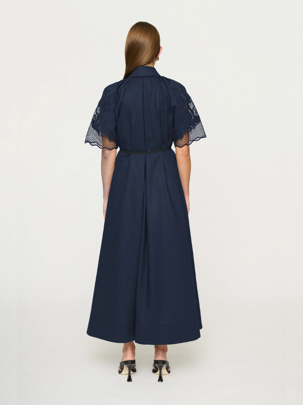 Florentina Dress in Navy