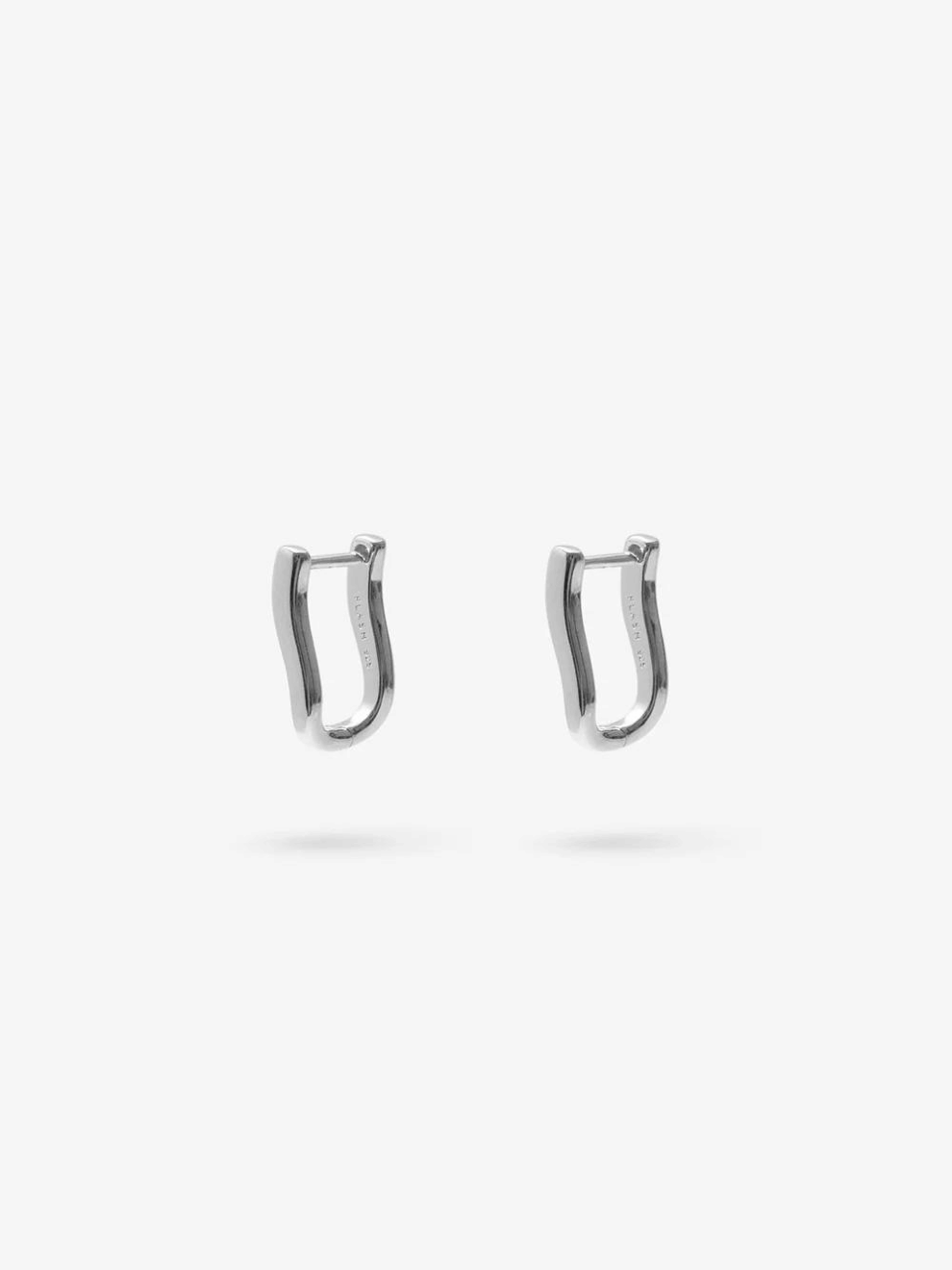 Vague Hoops in Silver