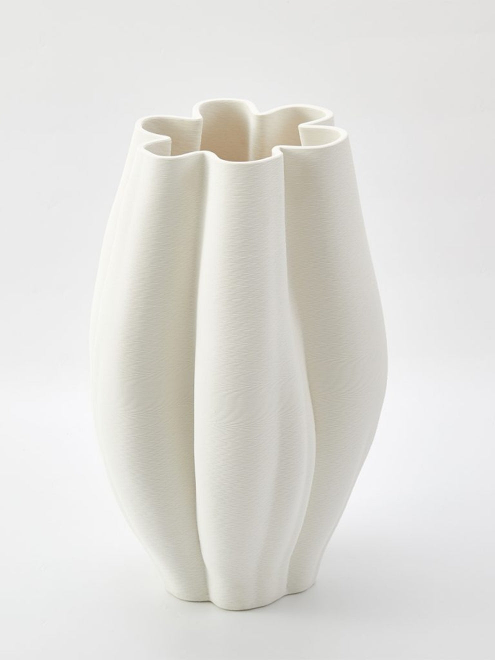 La Mer Vase Small Ivory