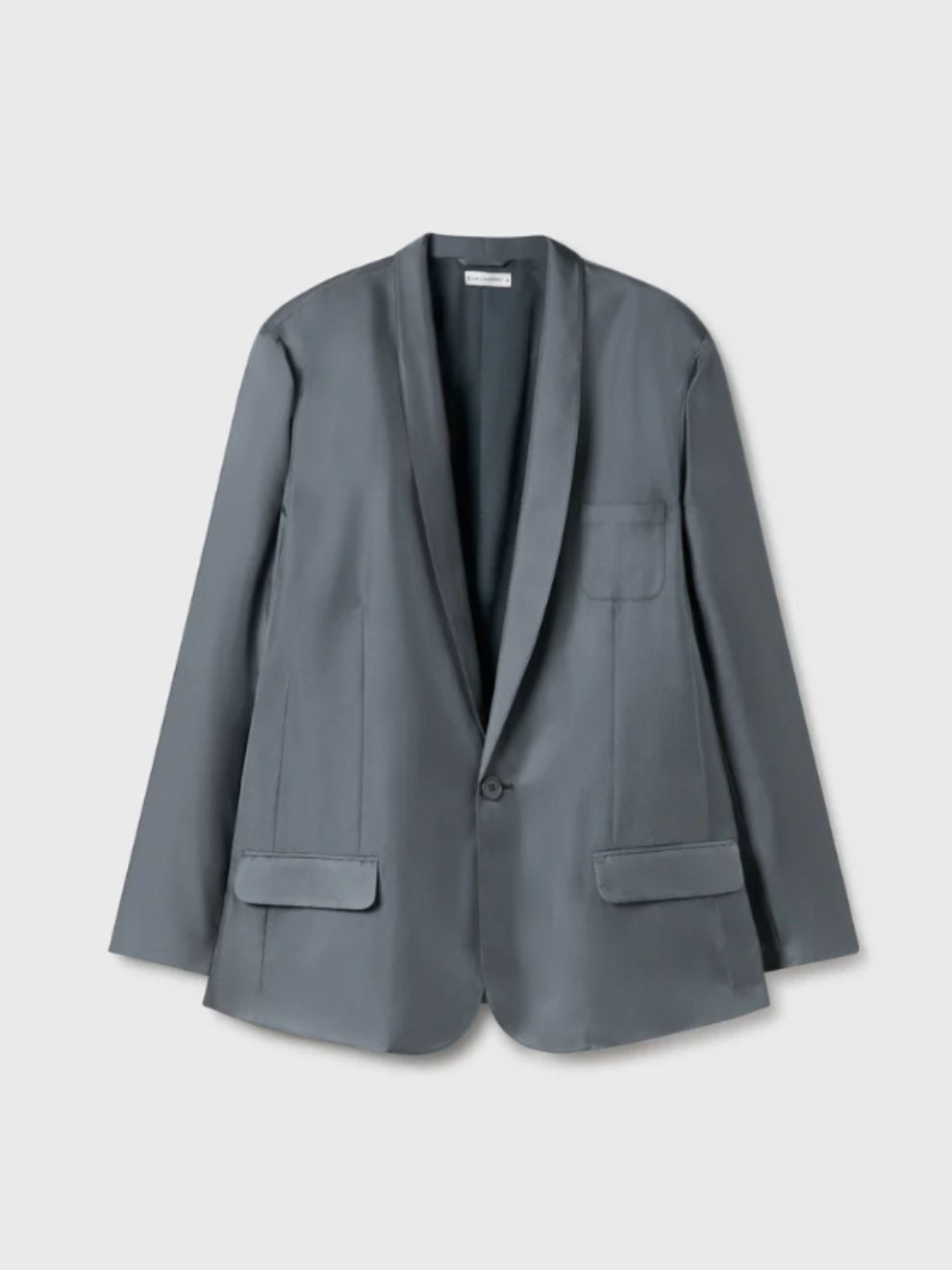 PRE-ORDER Silk Twill Miami Blazer in Slate