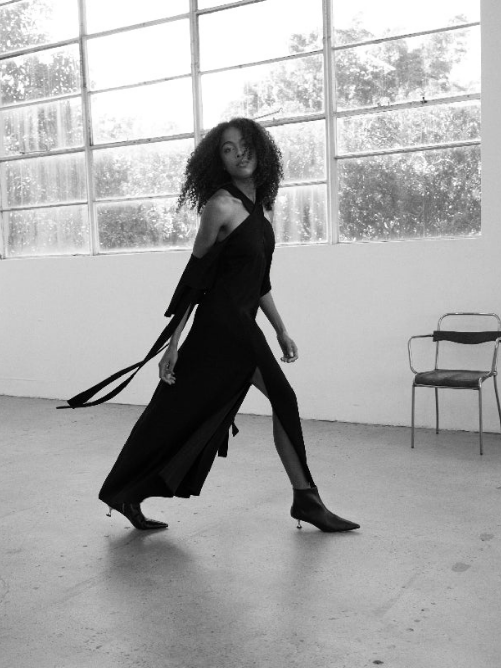 Palmela Ankle Boot in Black