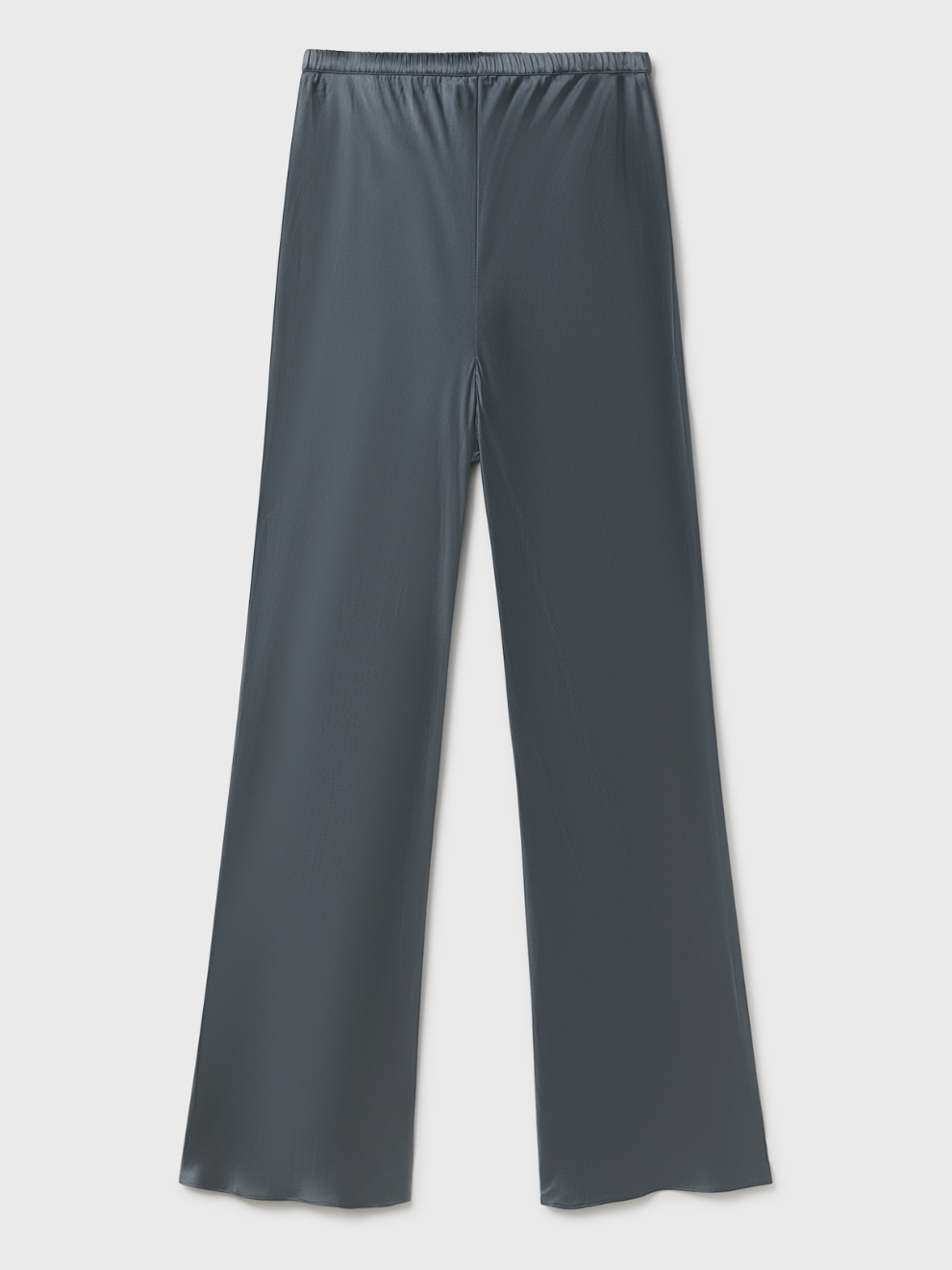 Bias Cut Pants in Slate