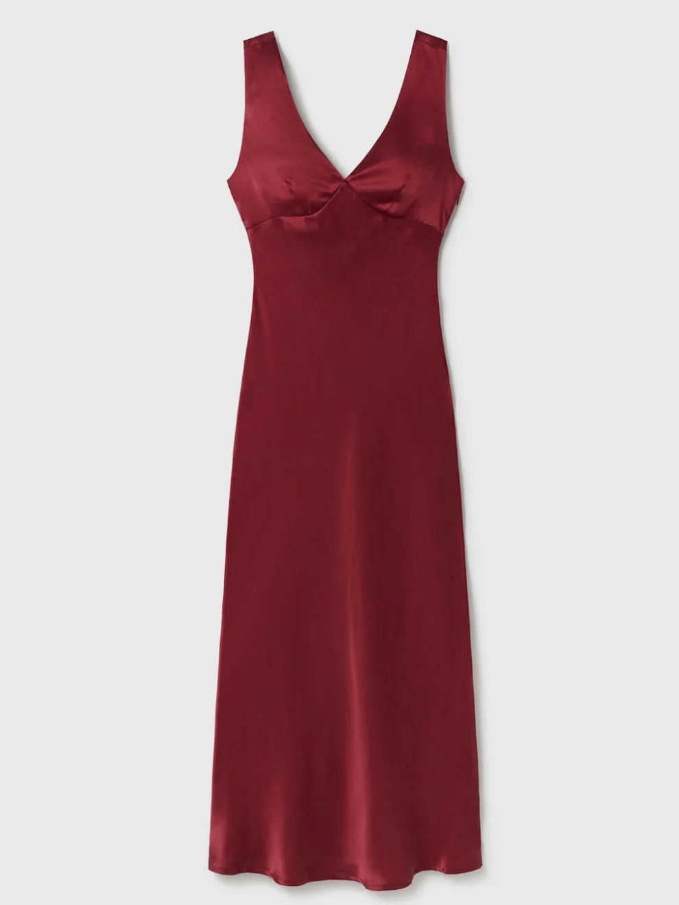 Stella Dress in Garnet