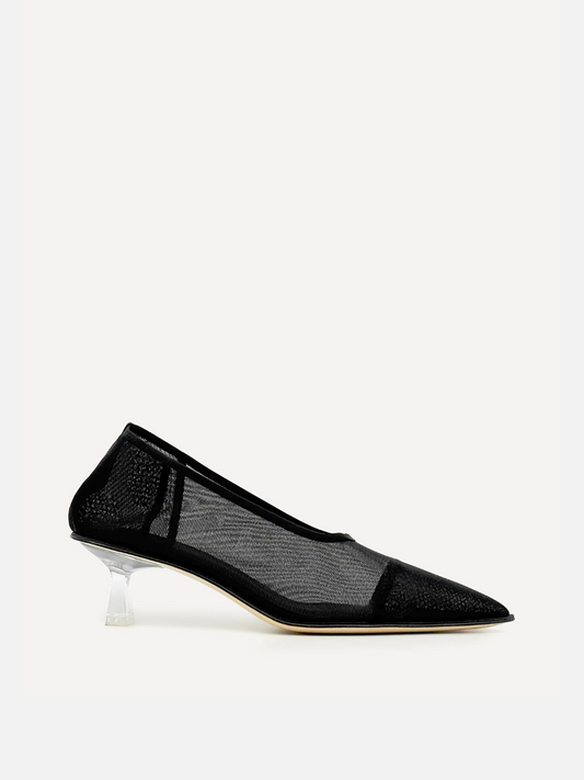 Iris 50 Heel in Black