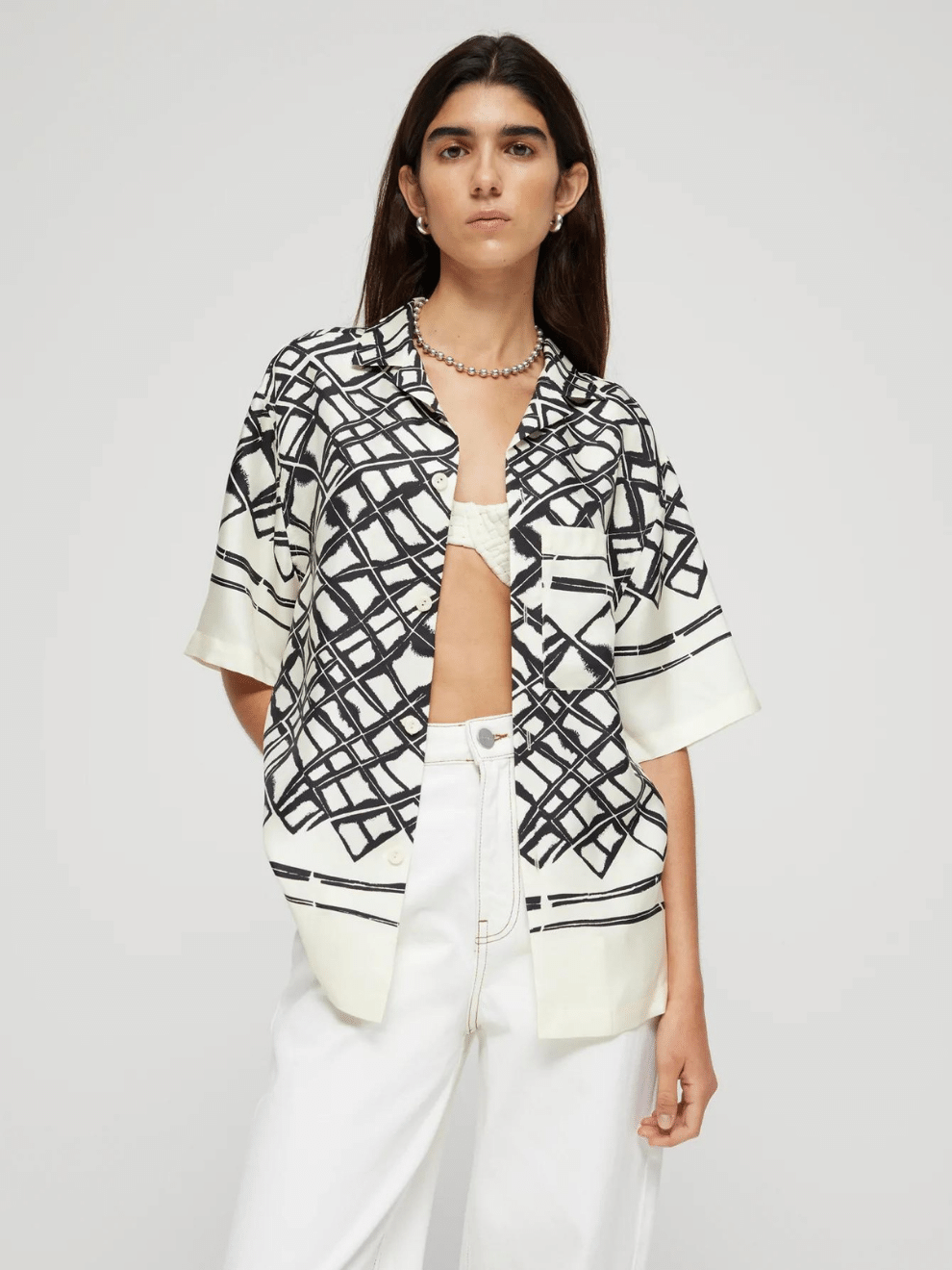Silk Labyrinth Shirt
