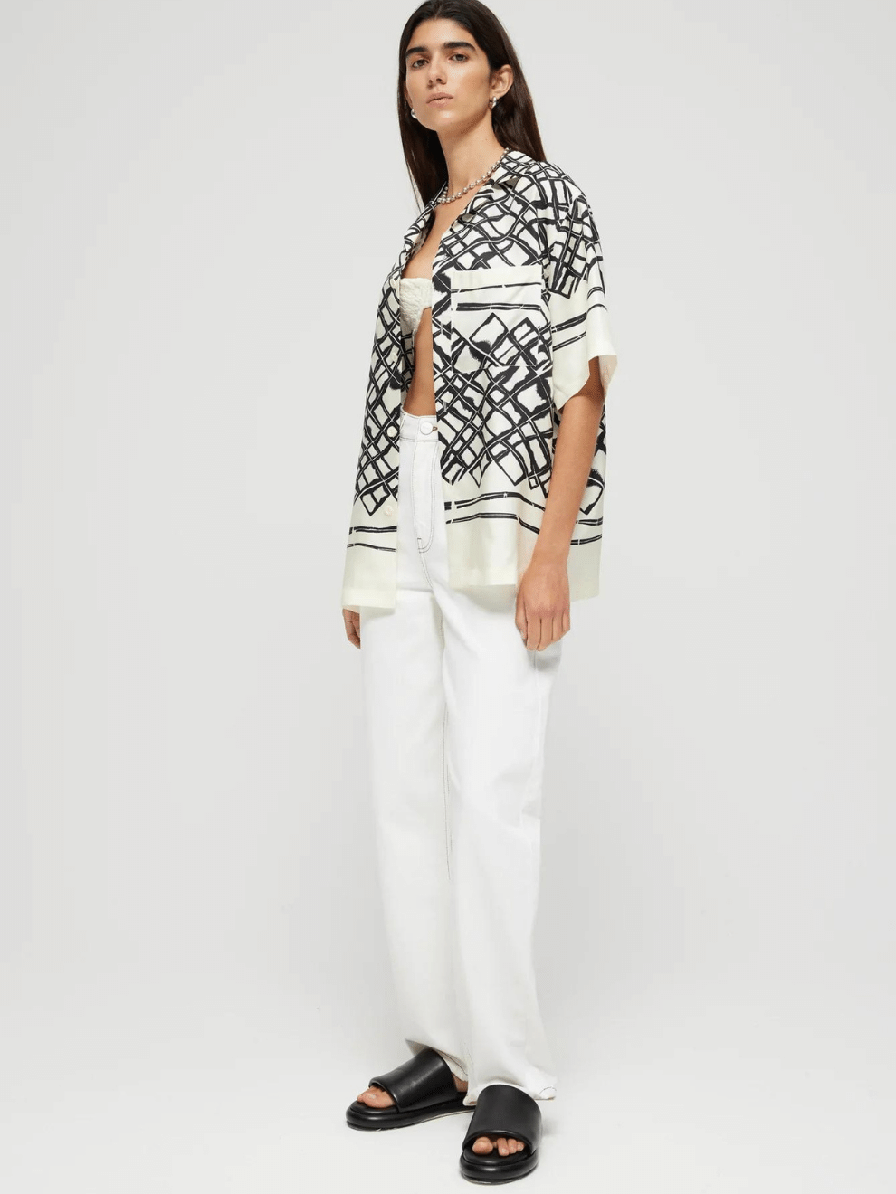 Silk Labyrinth Shirt
