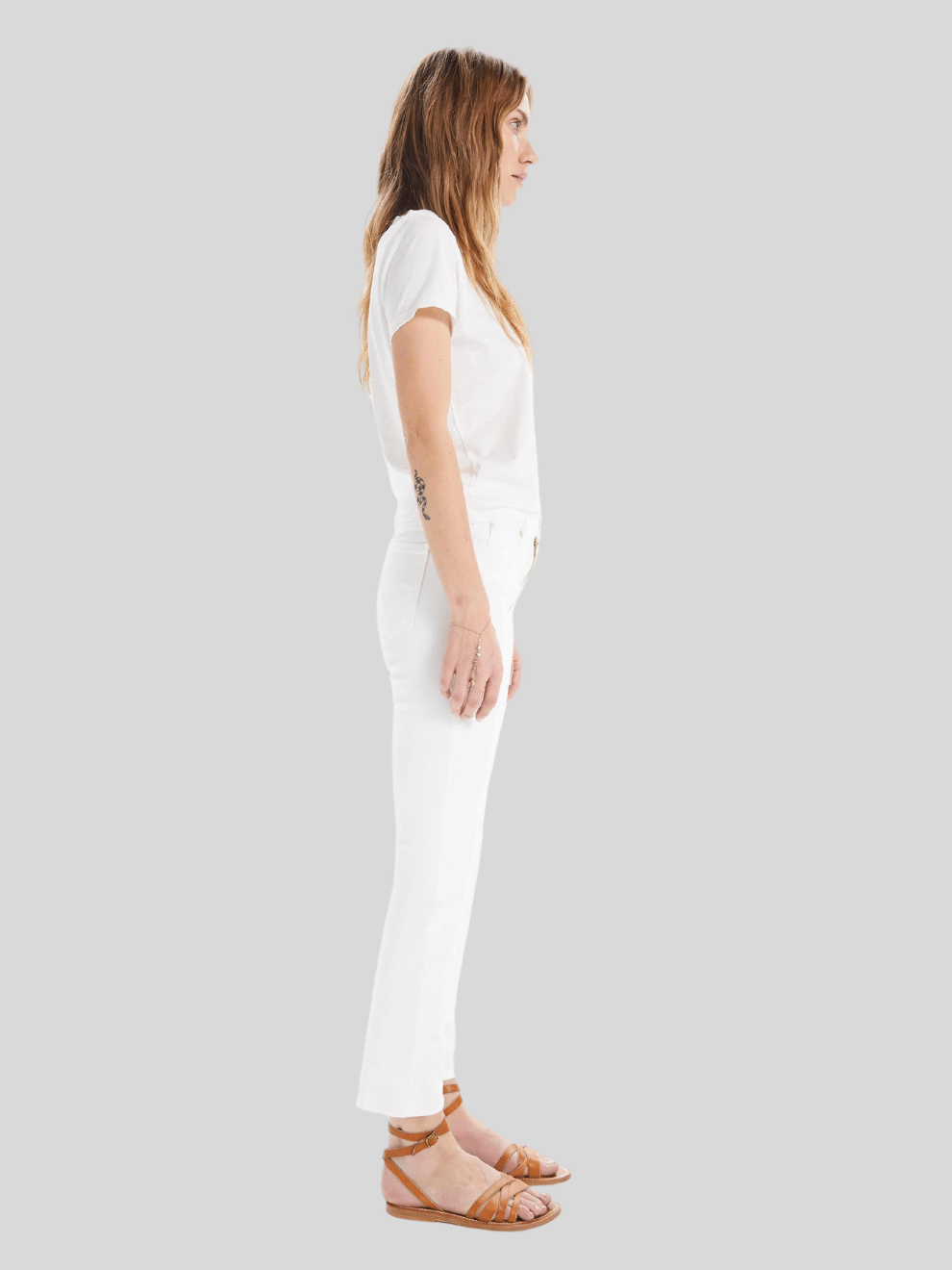 The Mid Rise Dazzler Ankle Fray-  Fairest Of Them All