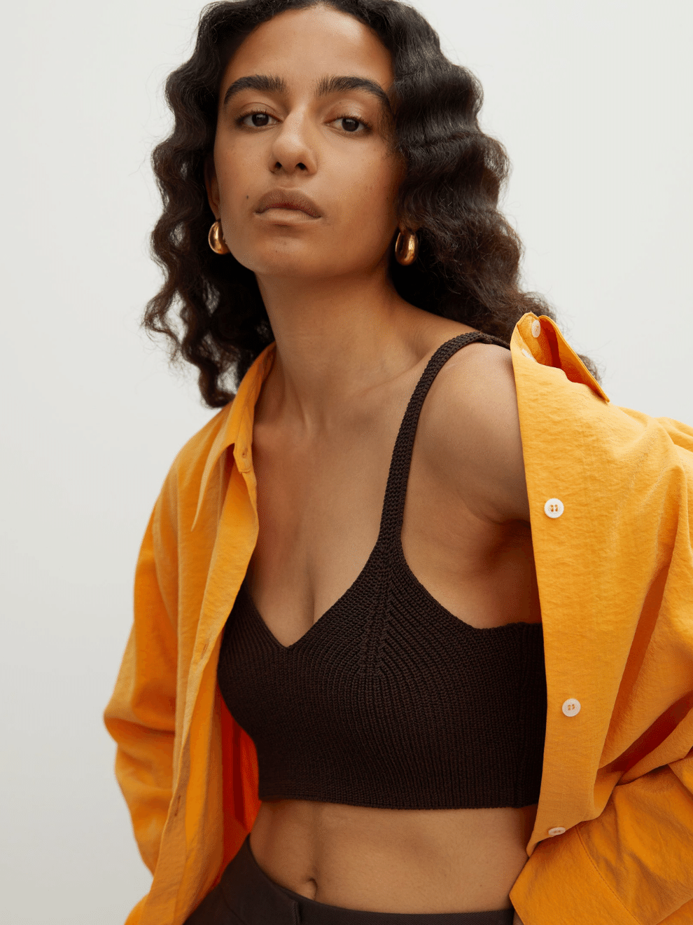 Gintare Shirt in Orange