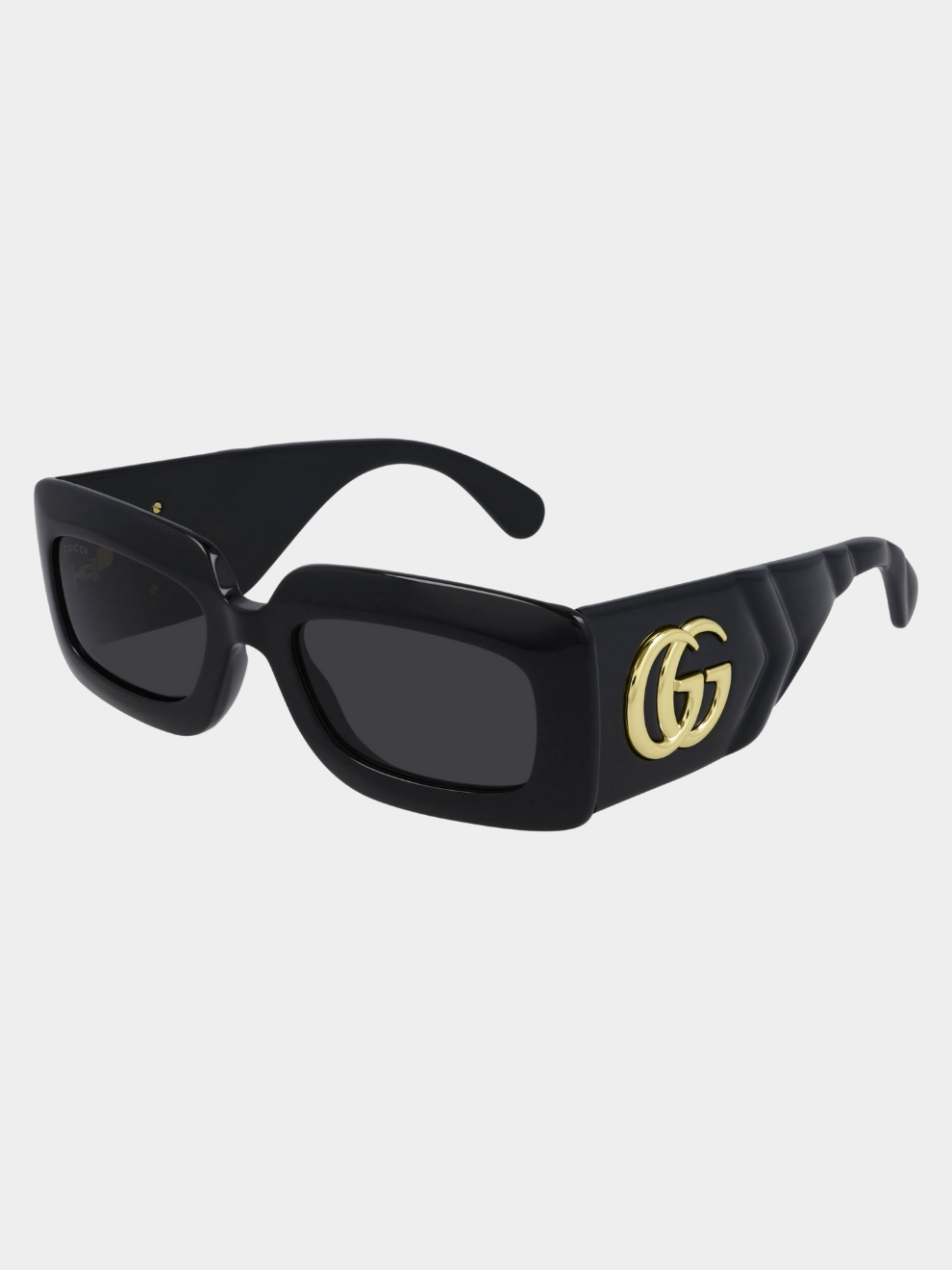 Gucci black top acetate sunglasses