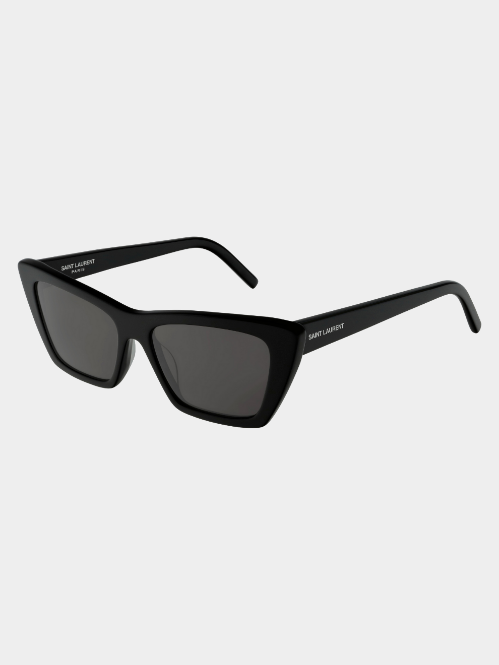 Mica Angular Cat-Eye in Black