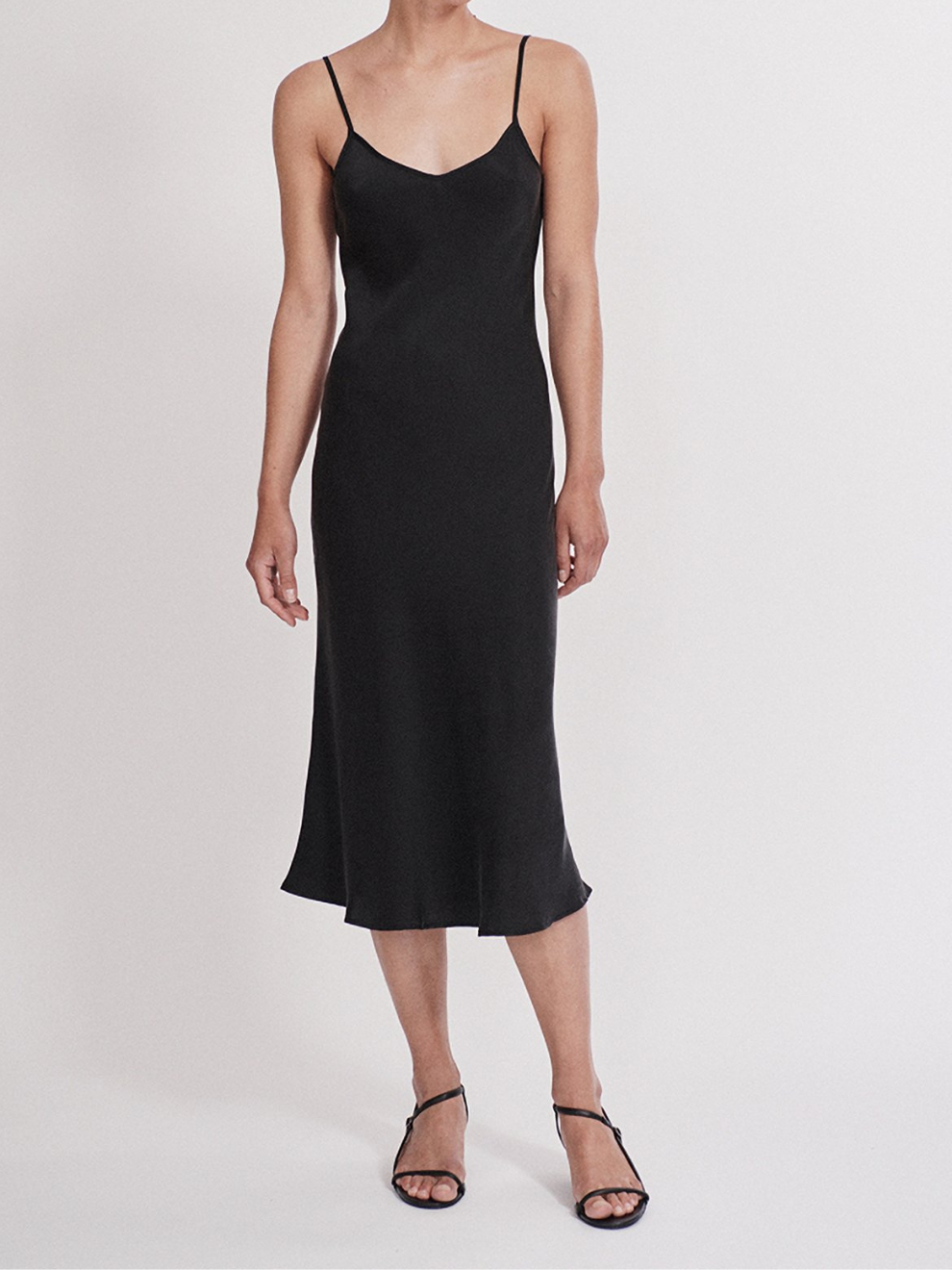 90's Slip Dress in Black DB International 90's Slip Dress in Black DB International