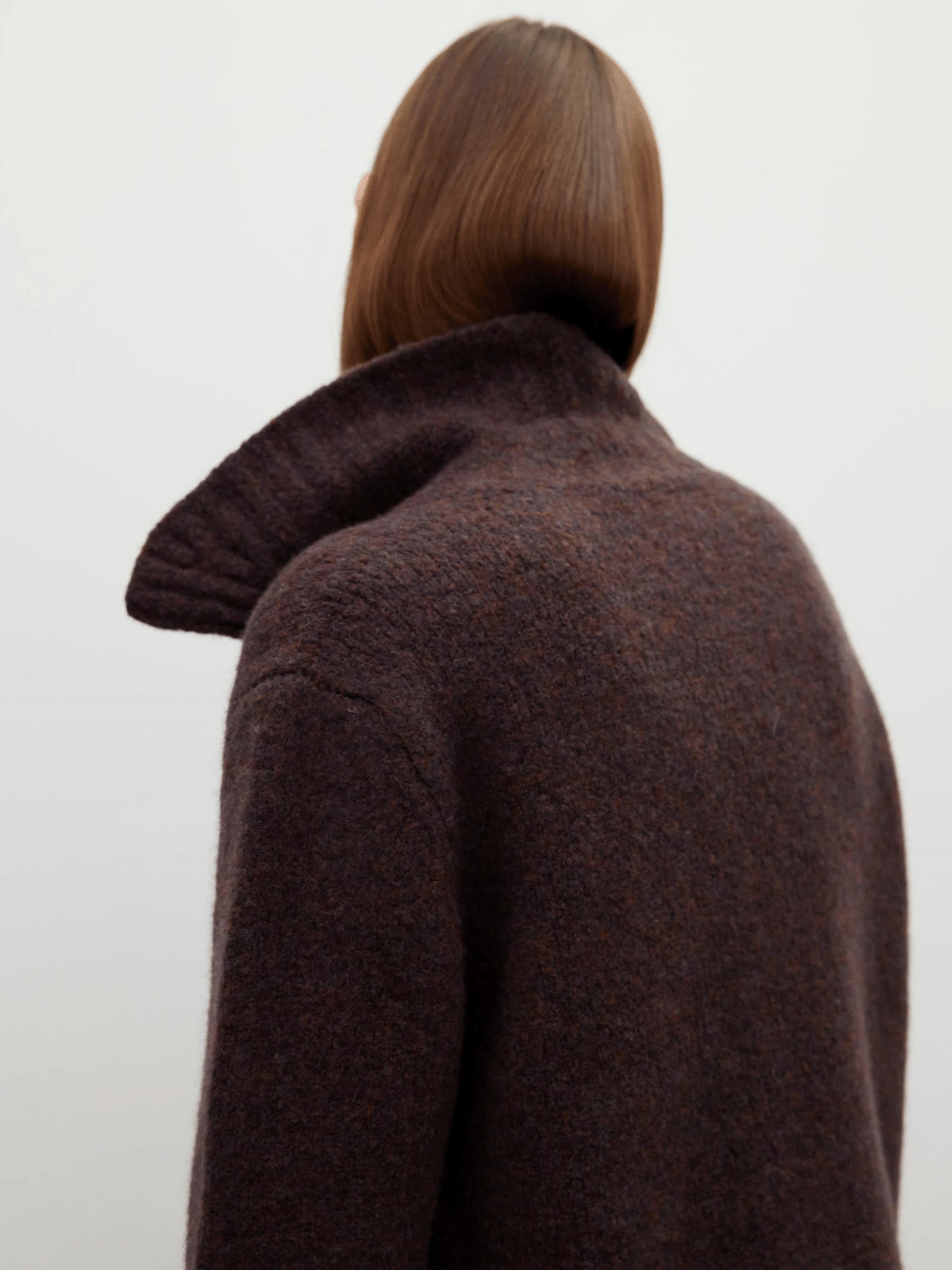 Reza Knit Sweatshirt in Vintage Melange