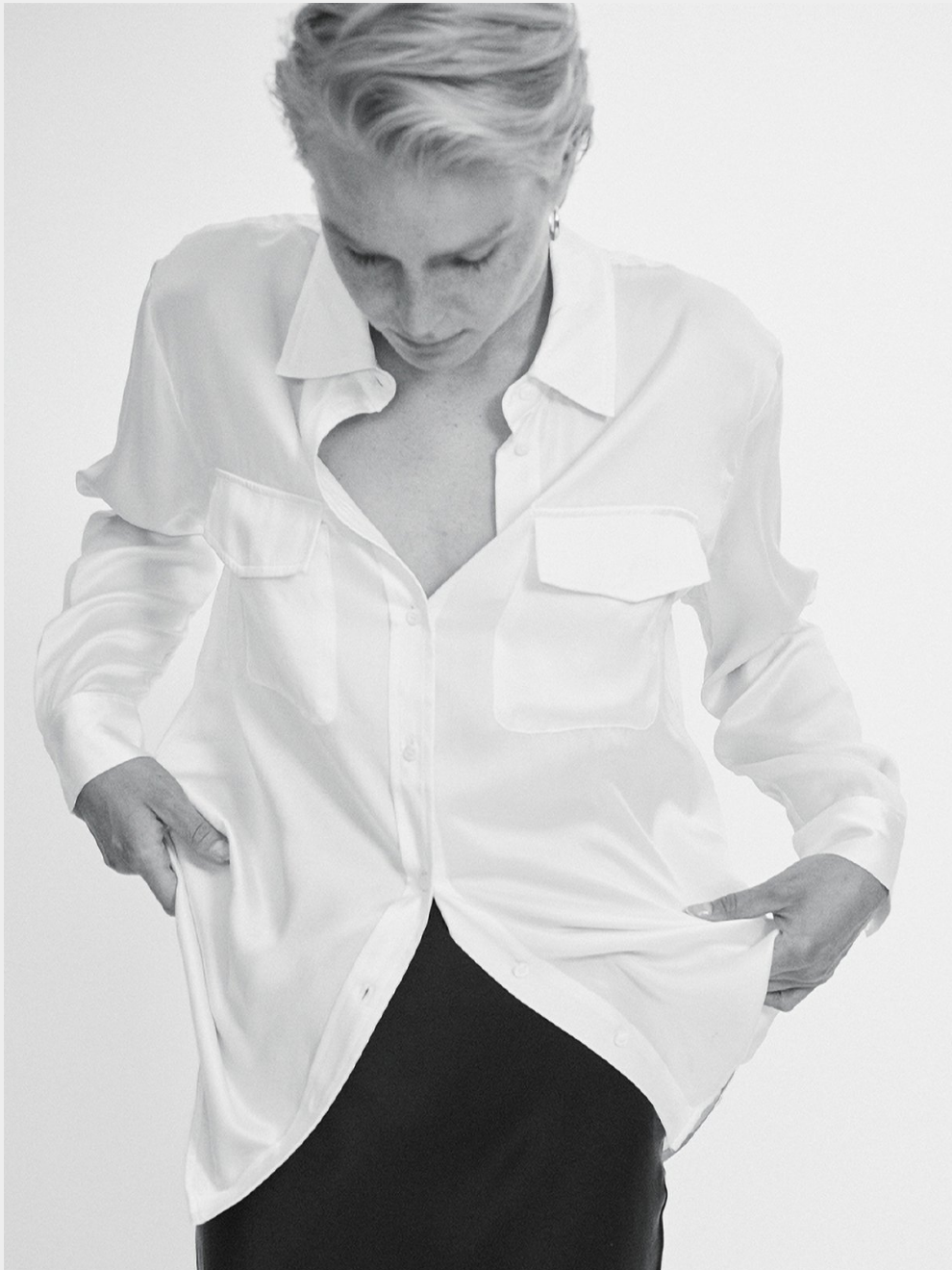 Boyfriend Shirt in White