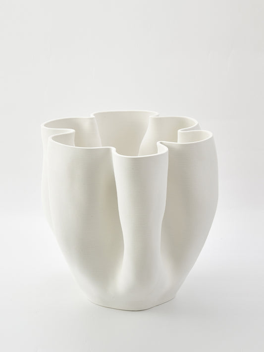 Boheme Vase Large Ivory