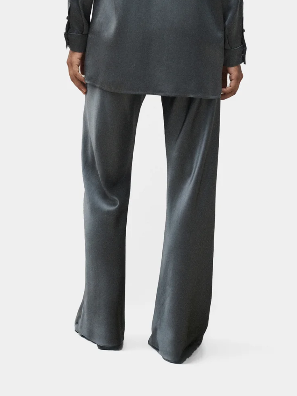 PRE-ORDER Bias Cut Pants in Slate