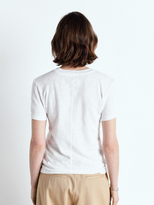 Sonoma T-Shirt Round Neck in White