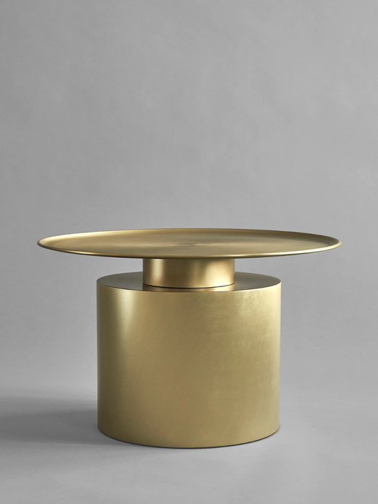 Pre-ORDER Pillar Table Low in Brass