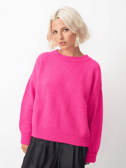 Vito Jumper in Fluro Pink Melange