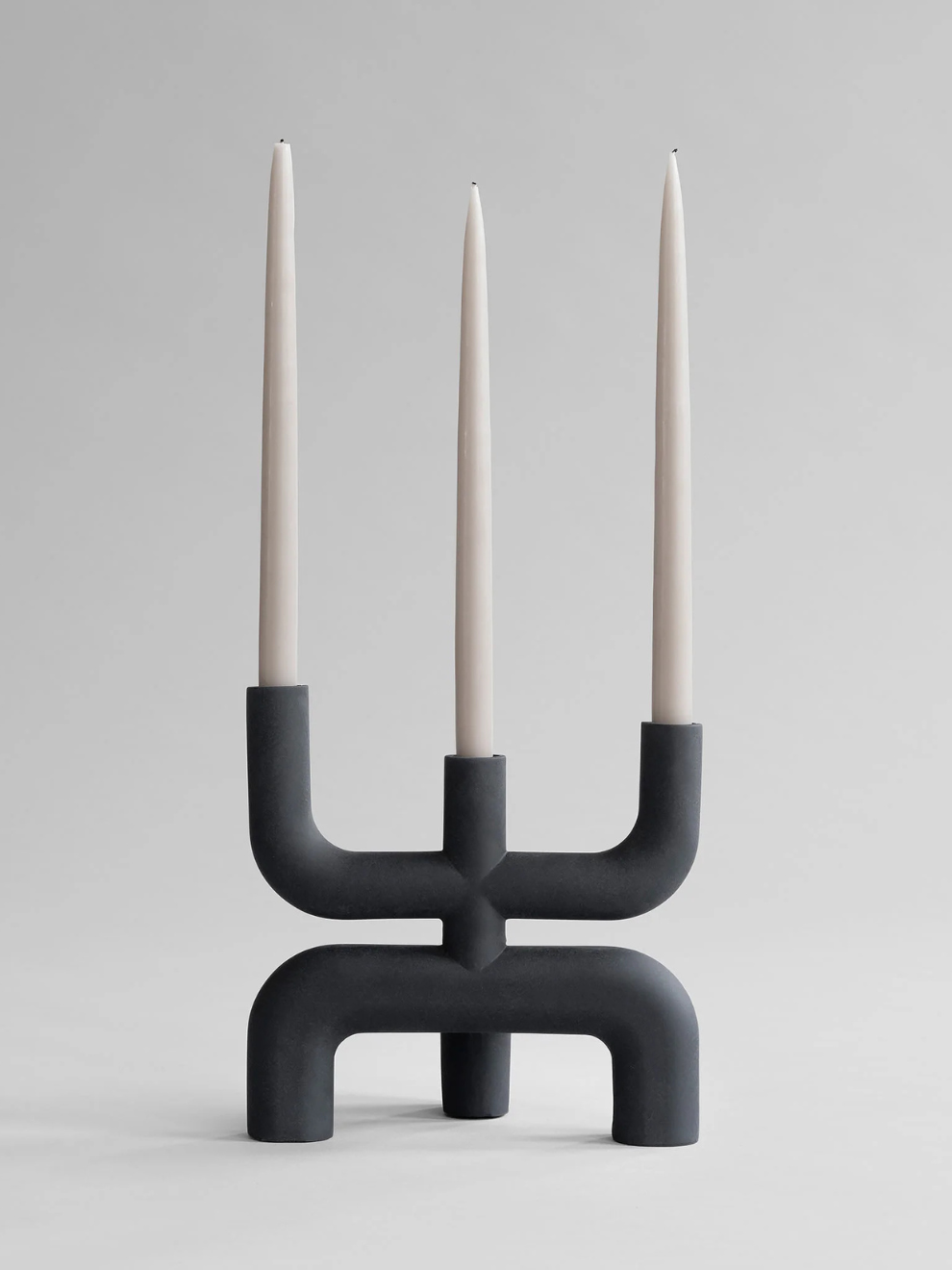 PRE-ORDER Cobra Candle Holder in Black