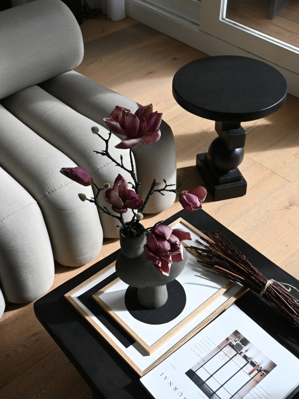 PRE-ORDER Artist Side Table in Coffee