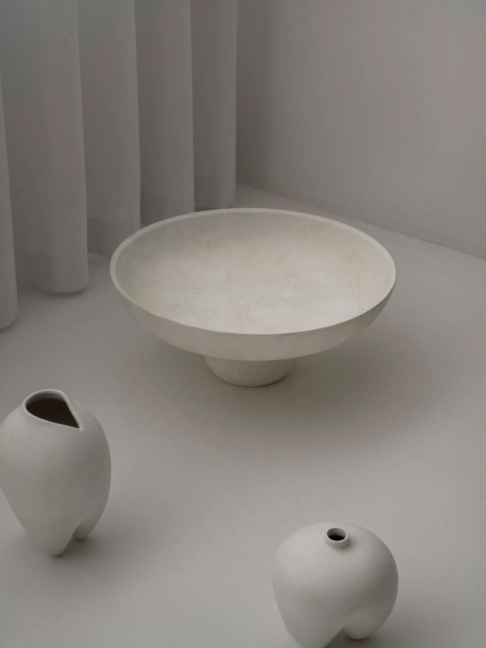 PRE-ORDER Baburu Bowl Big in Bone White