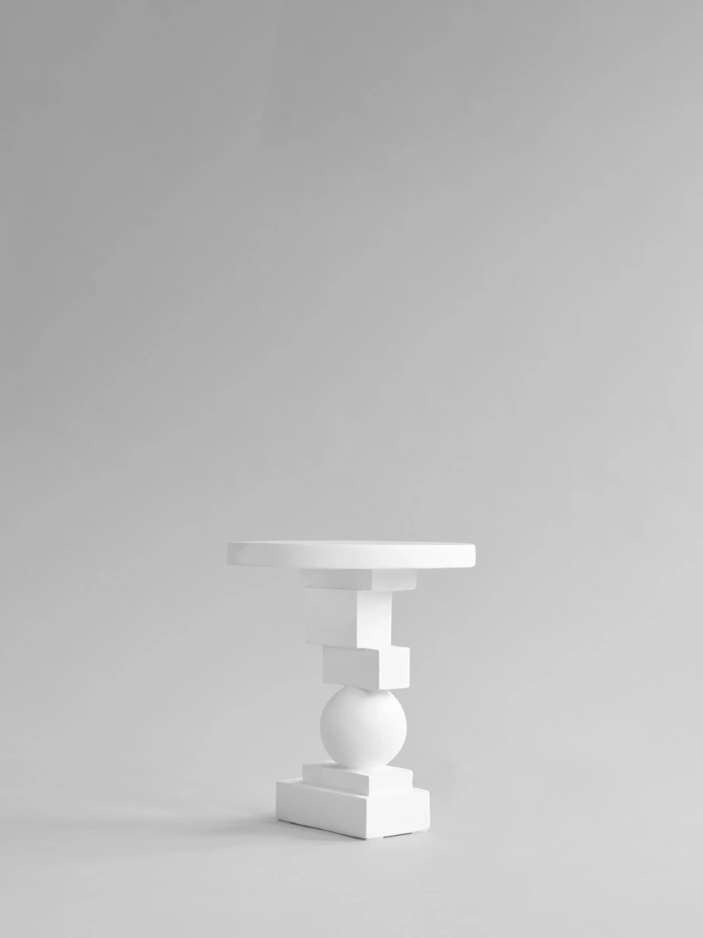 PRE-ORDER Artist Side Table in Bone White