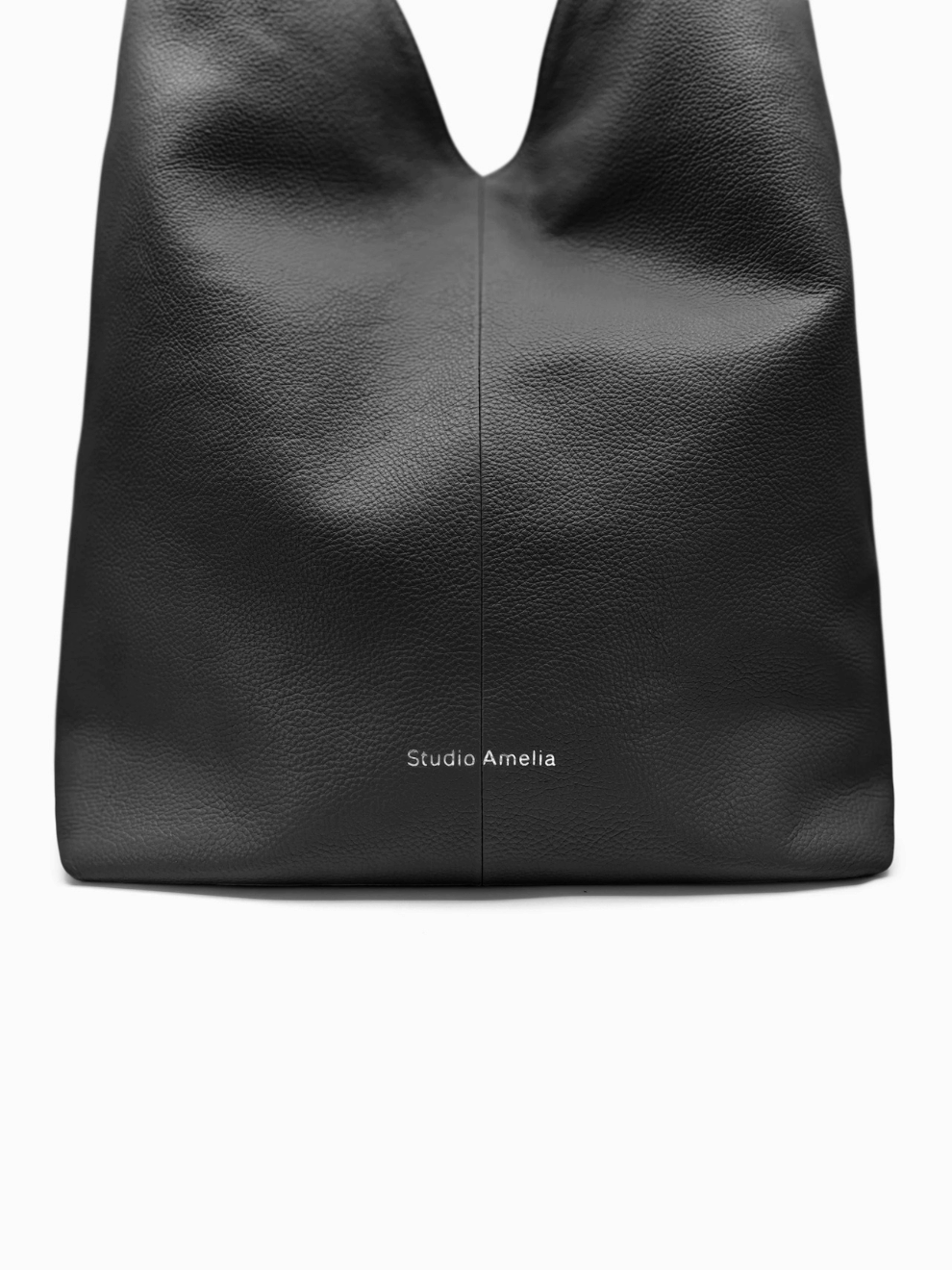 Diamond Tote Bag in Black