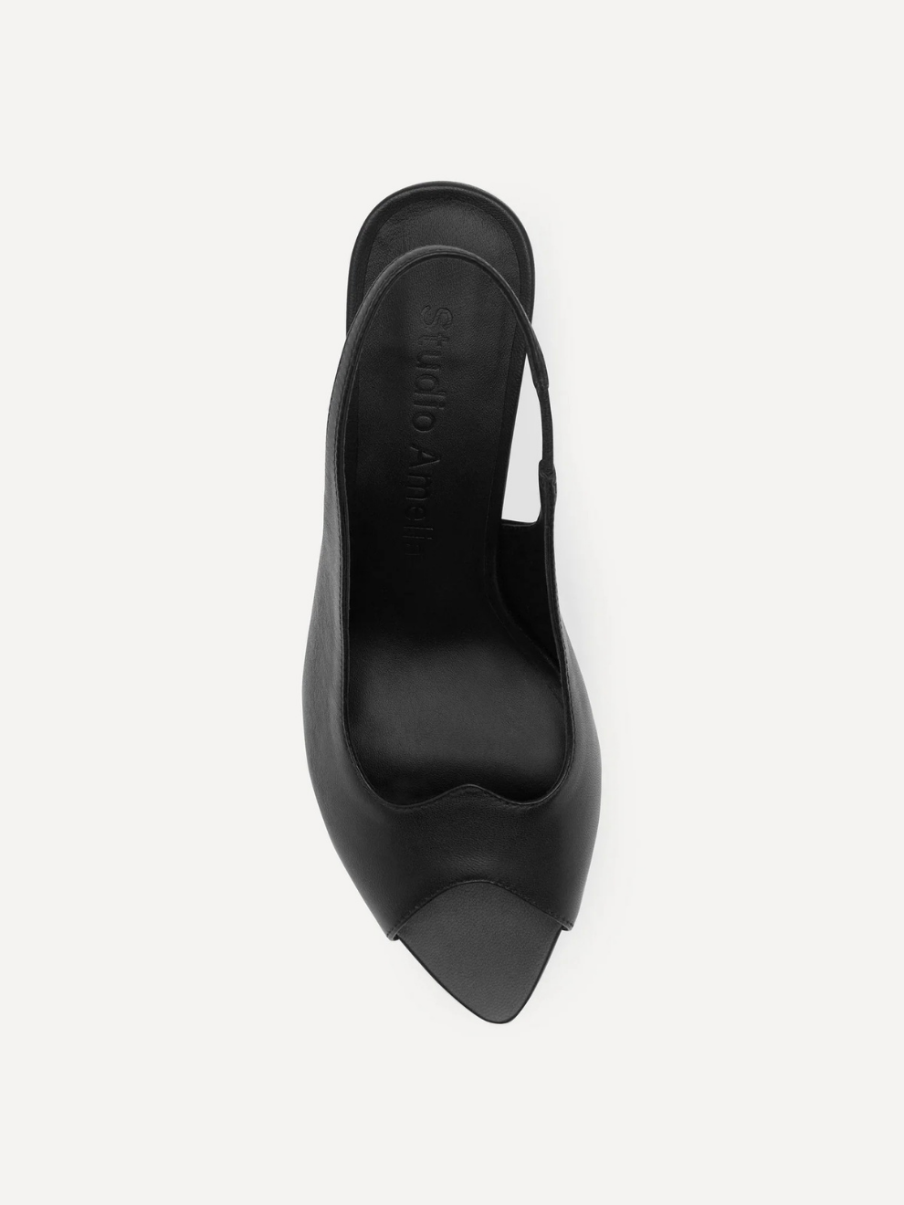 Helix 90 Slingback in Black