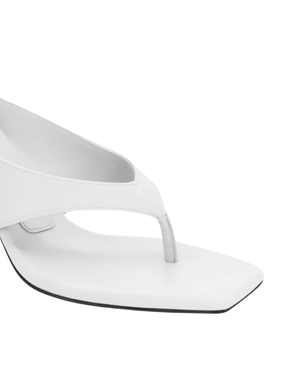 Angela 90 Heel in White