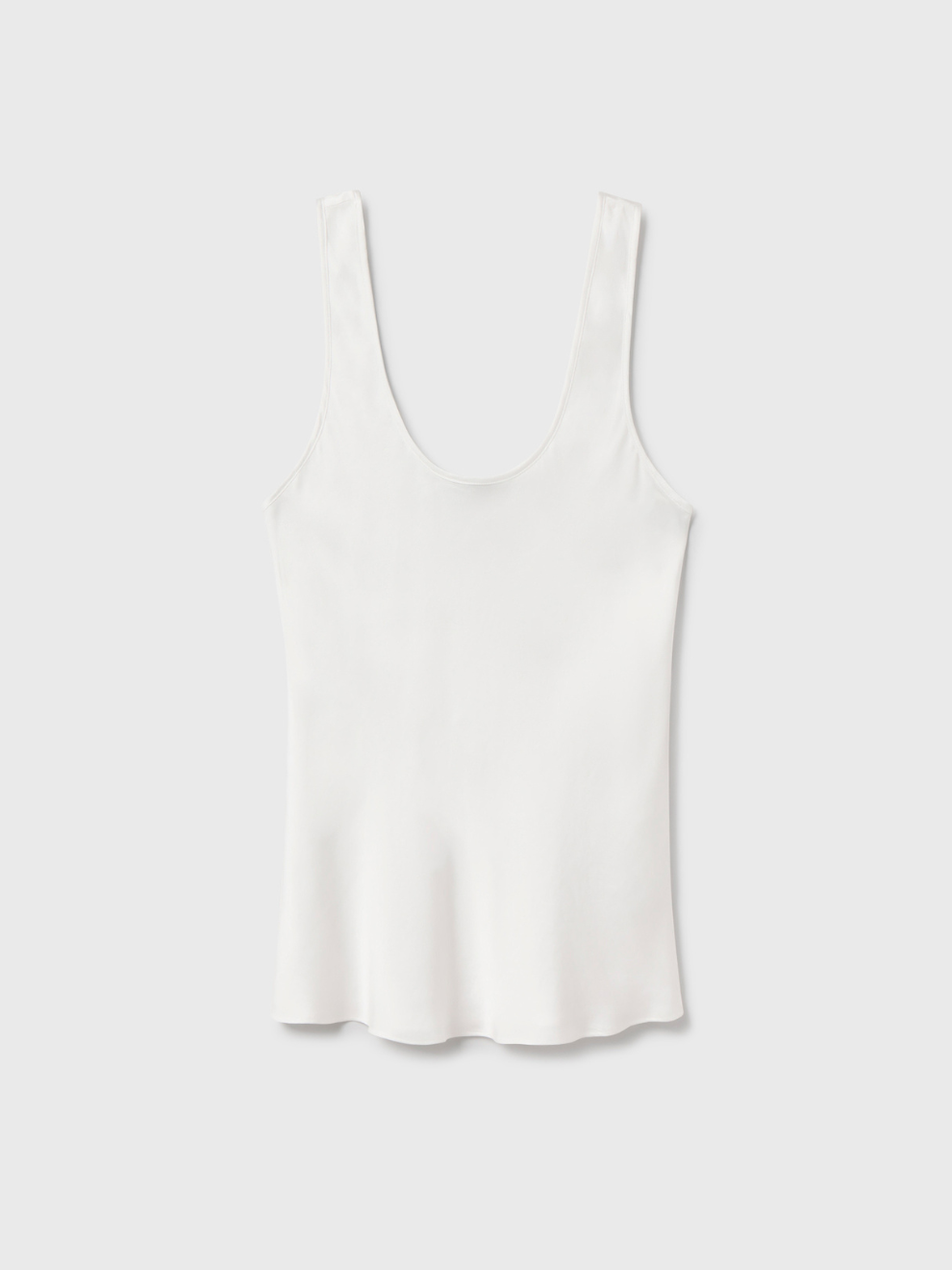 PRE-ORDER Scoop Neck Tank in White