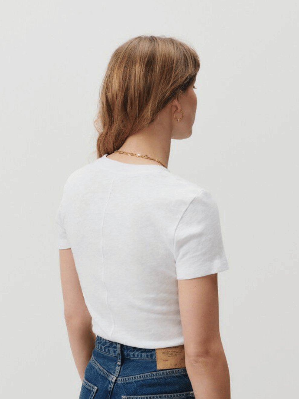 Sonoma T-Shirt Round Neck in White