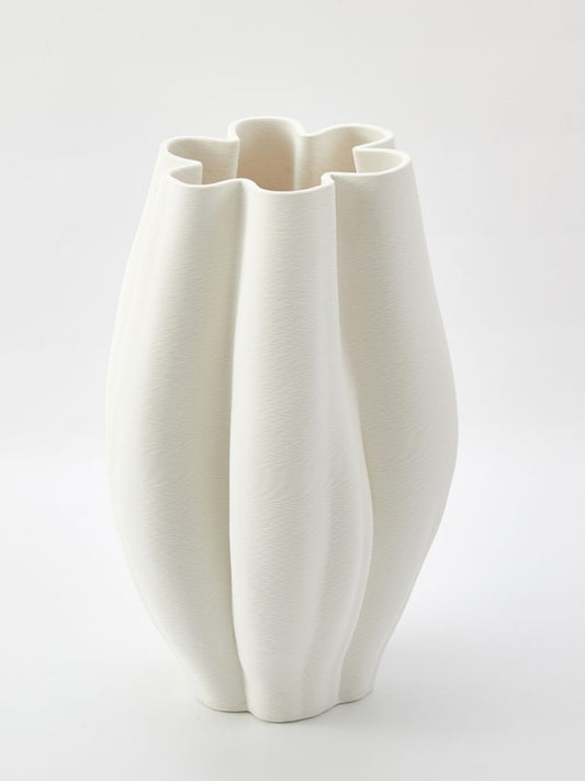 La Mer Vase Small Ivory