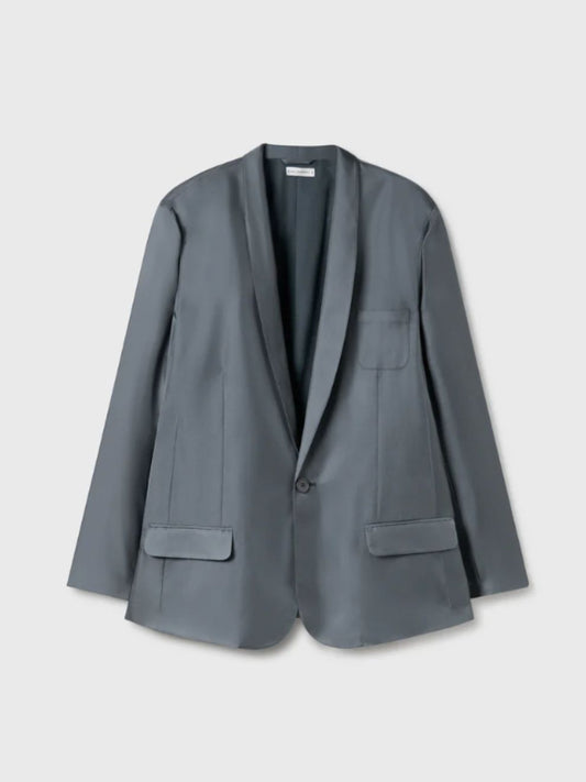PRE-ORDER Silk Twill Miami Blazer in Slate