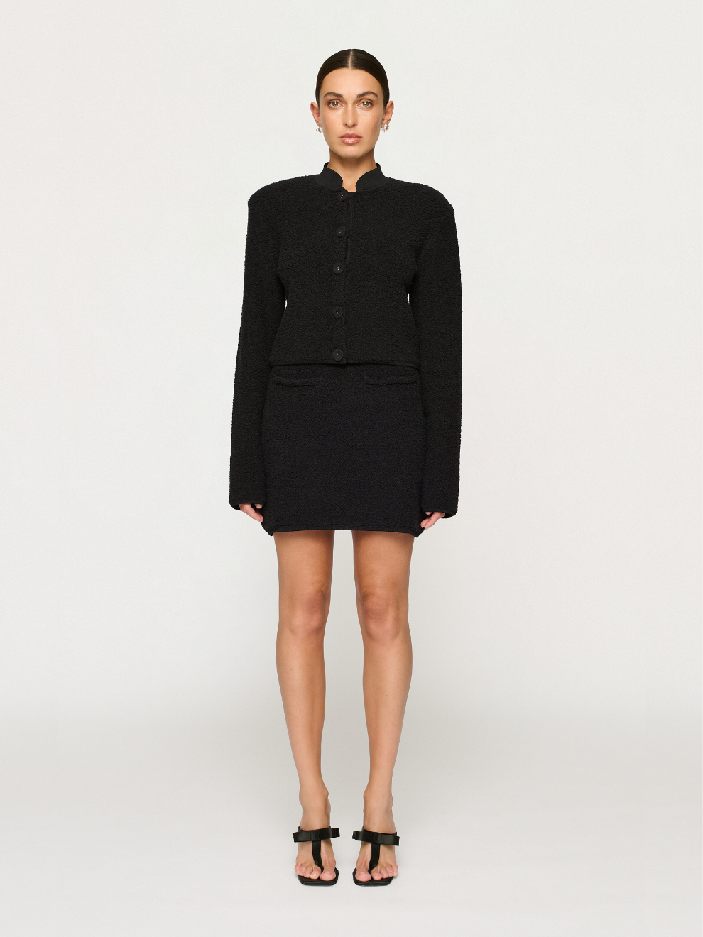 PRE-ORDER Diana Boucle Mini Skirt