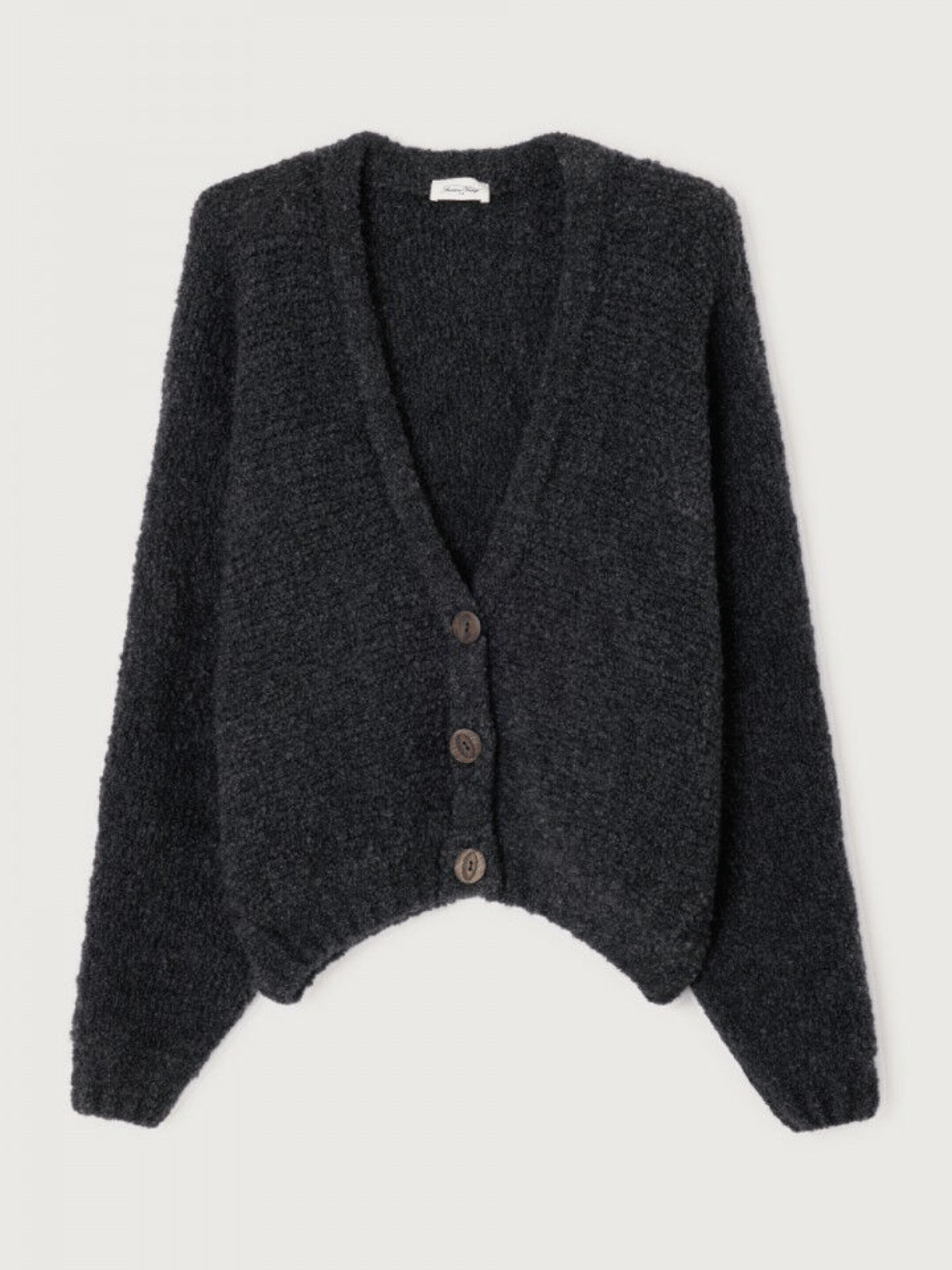 Zolly Cardigan in Charcoal Melange