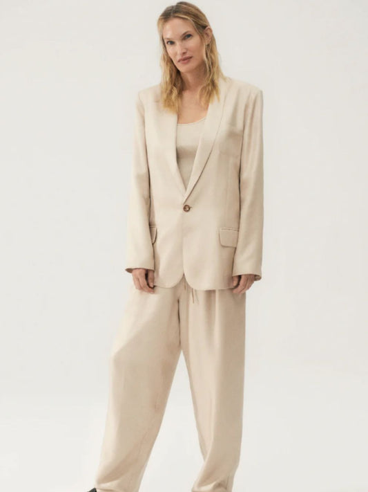 Twill Miami Blazer in Hazelnut
