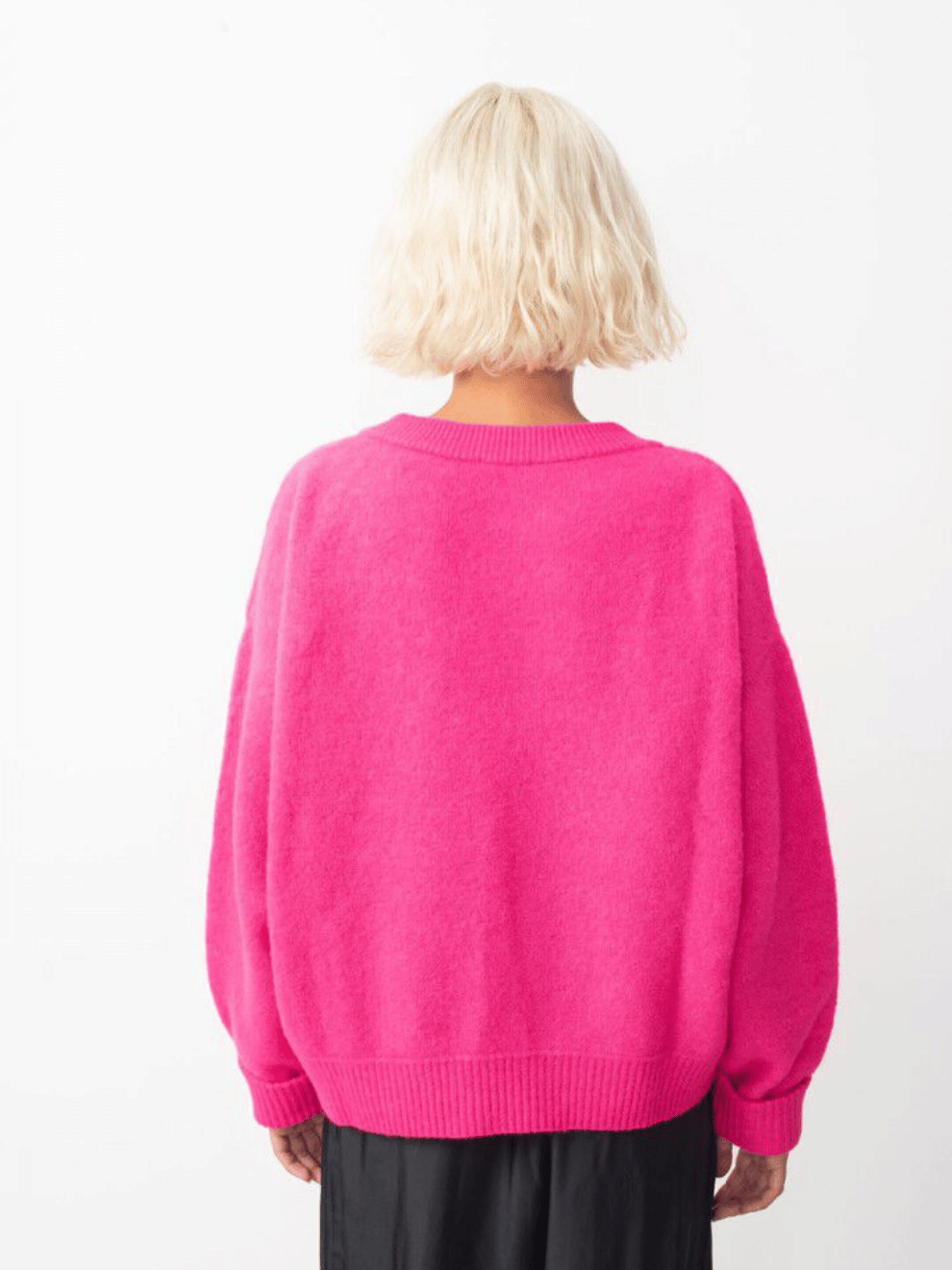 Vito Jumper in Fluro Pink Melange