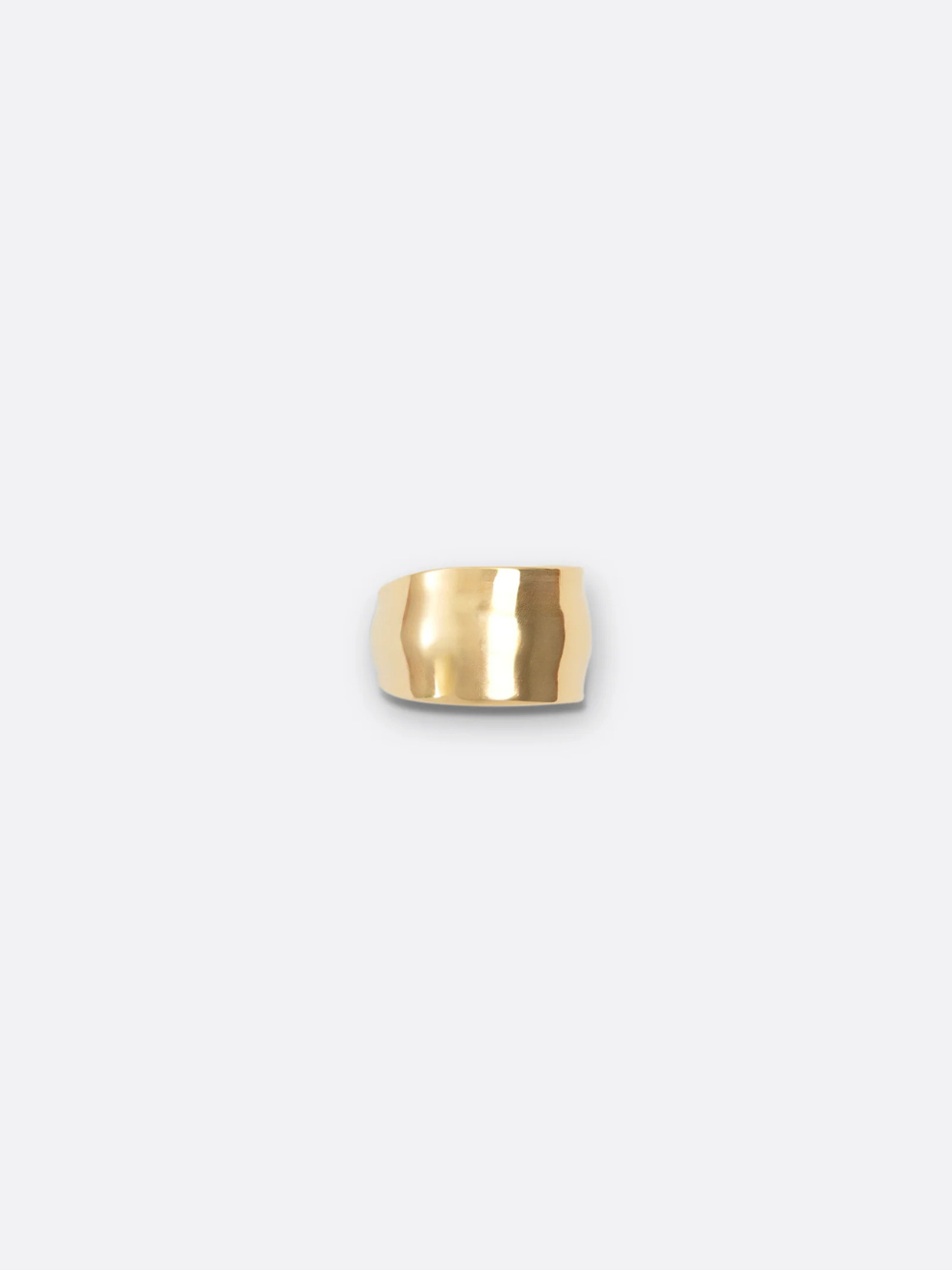 Open Cigar Band in Gold