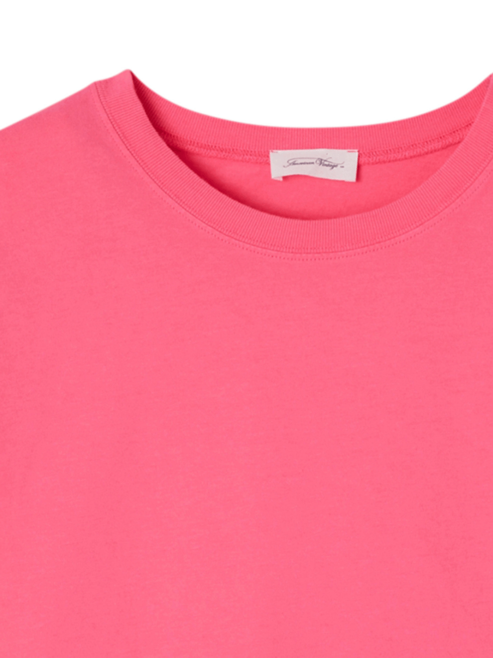 Fizvalley T-Shirt Round Neck in Fluo Pink